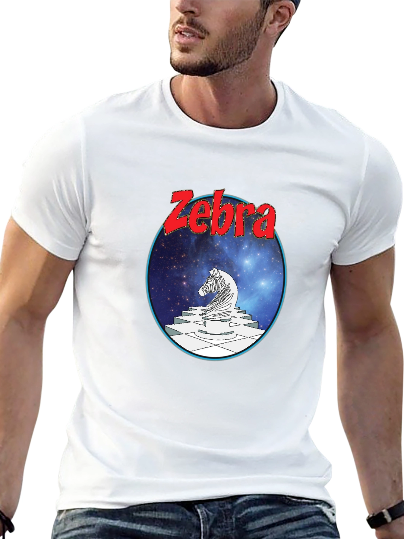 Zebra Band T-Shirt - Classic Rock Music Tee