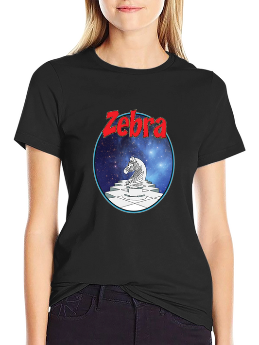 Zebra Band T-Shirt - Classic Rock Music Tee