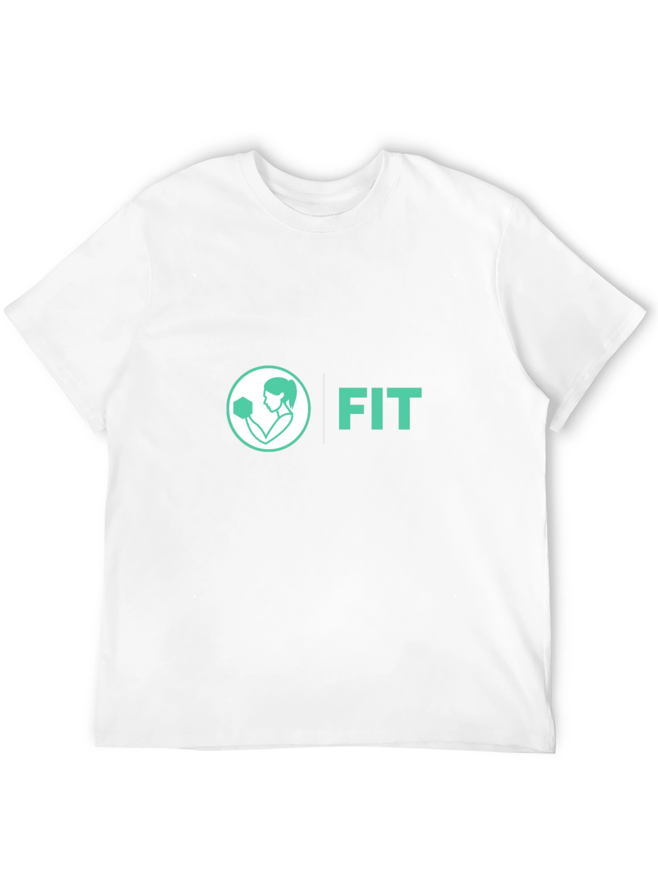 FIT Womens Graphic Tee - Black Cotton