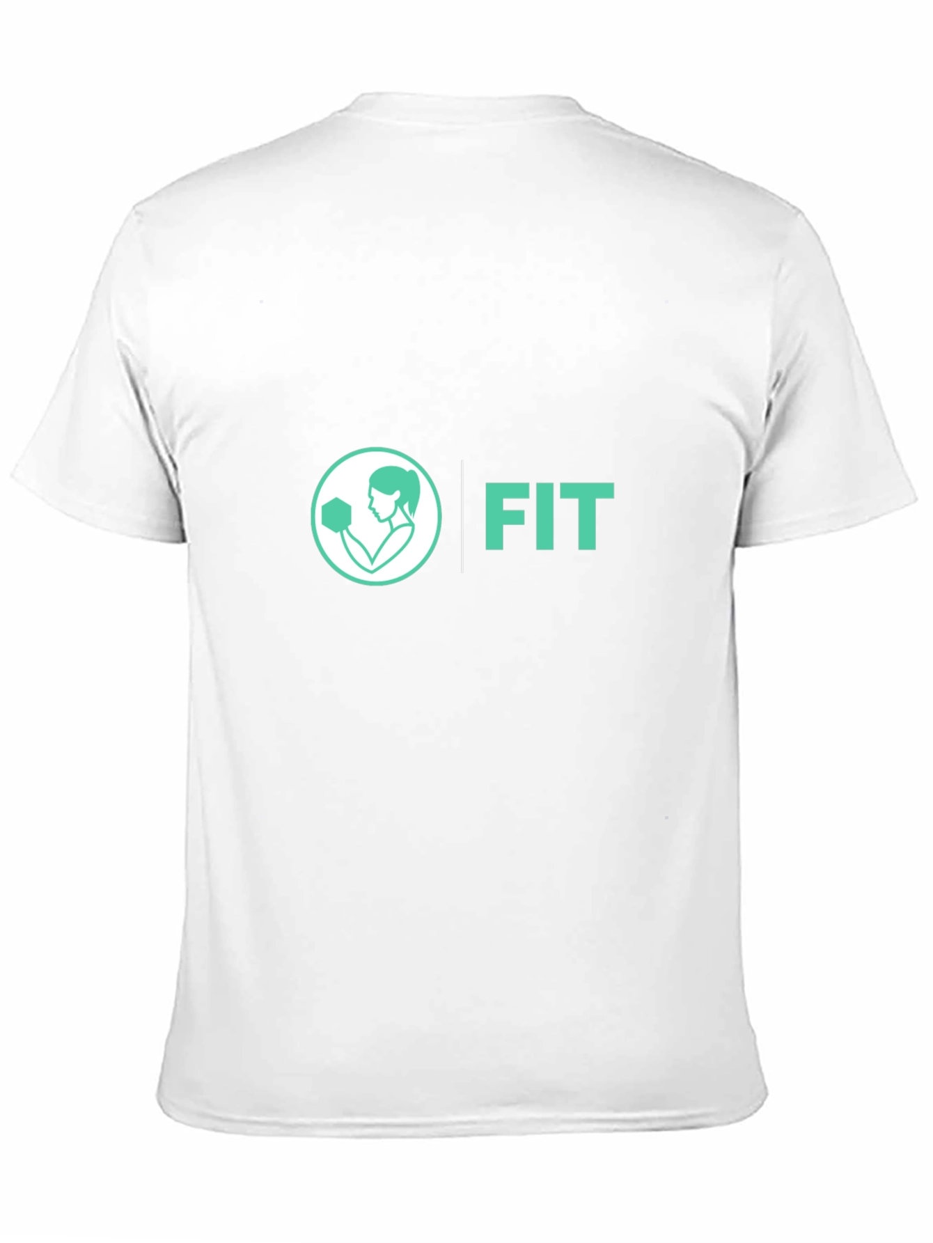 FIT Womens Graphic Tee - Black Cotton