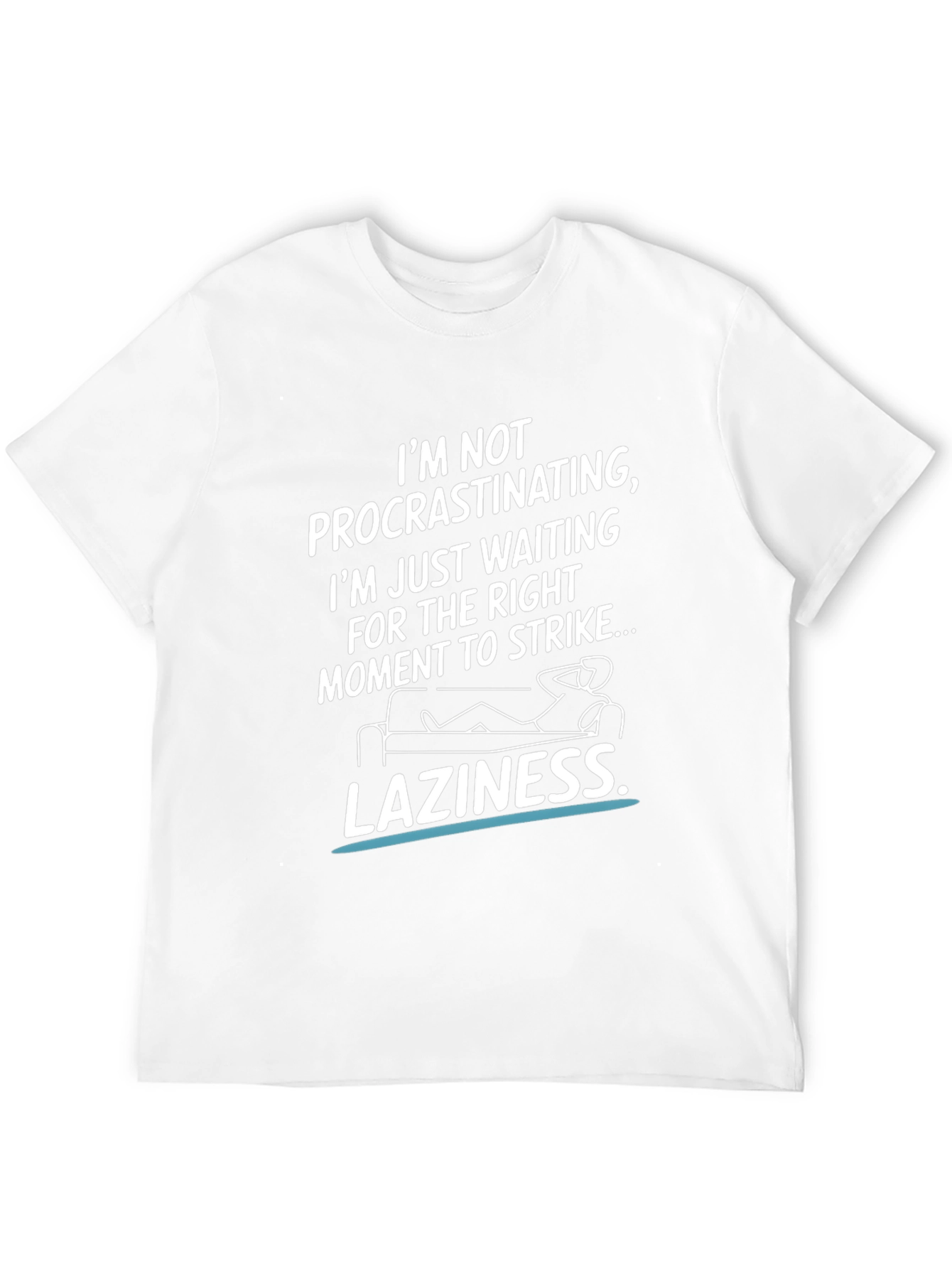 Funny Laziness Graphic T-Shirt