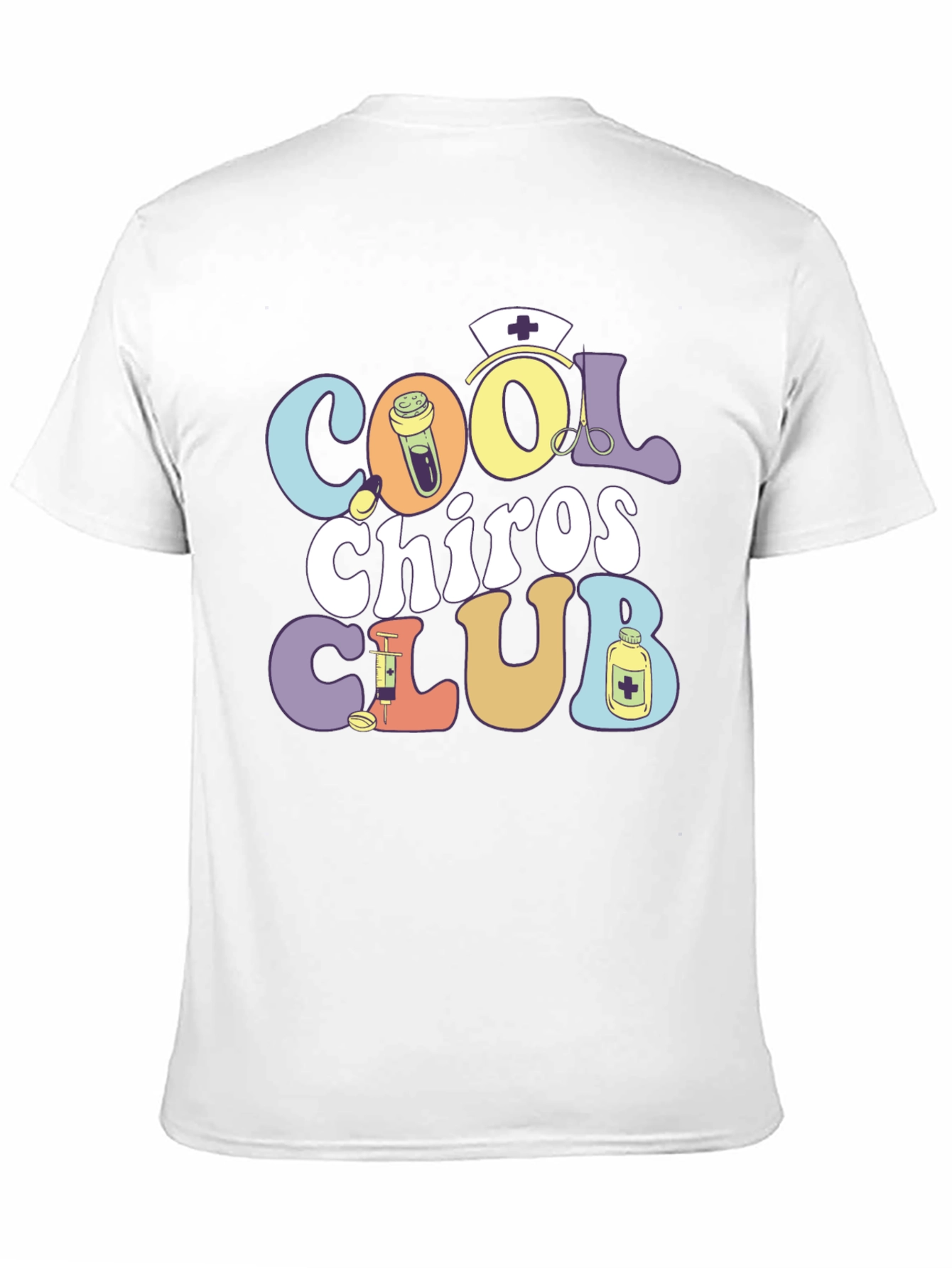 Cool Chiros Club Graphic T-Shirt