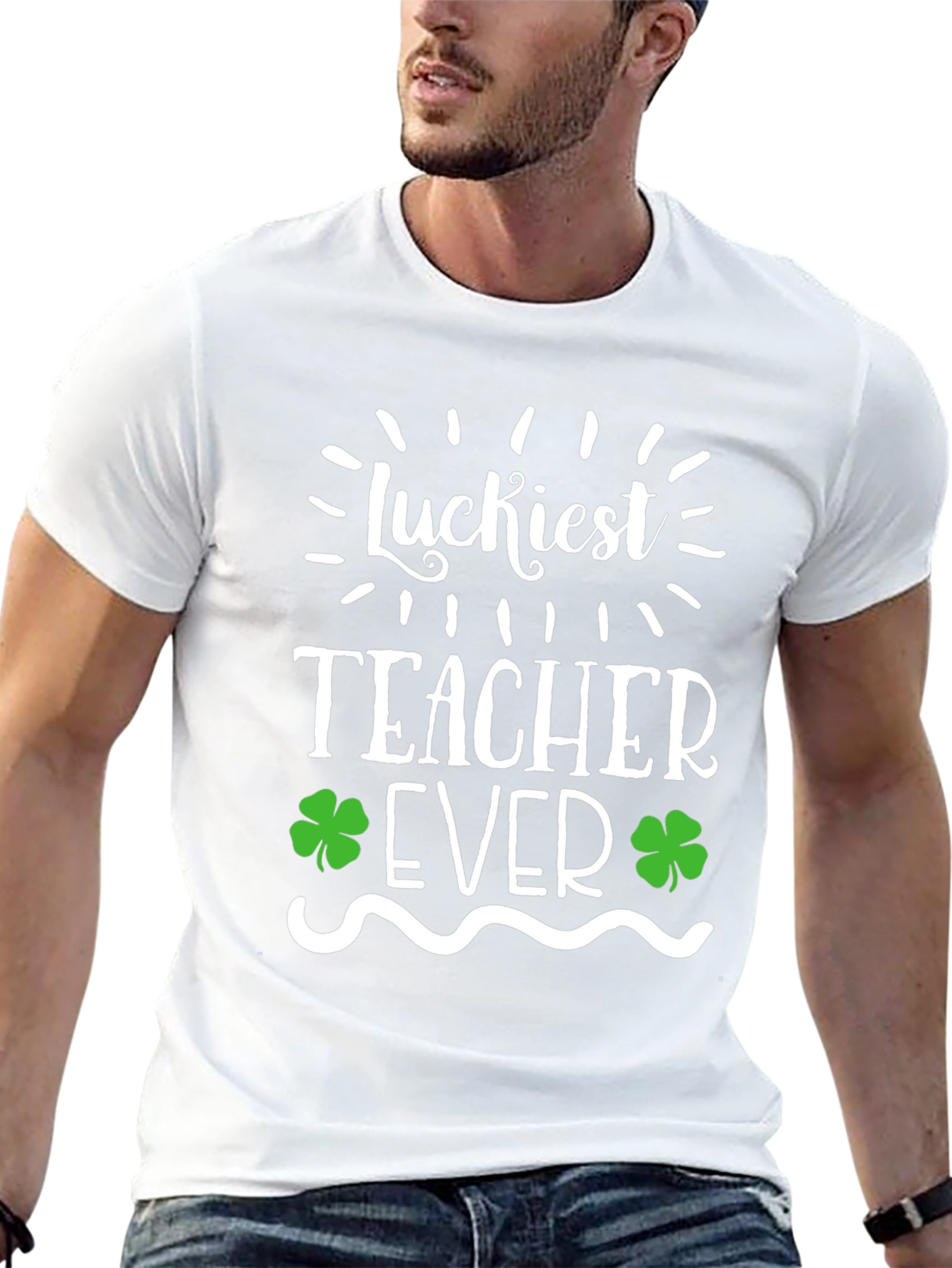 Luckiest Teacher Ever St. Patricks Day T-Shirt