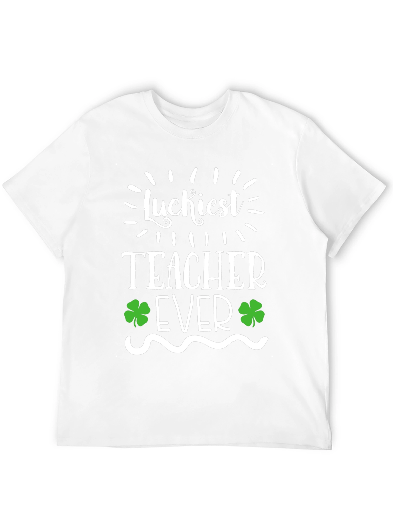 Luckiest Teacher Ever St. Patricks Day T-Shirt