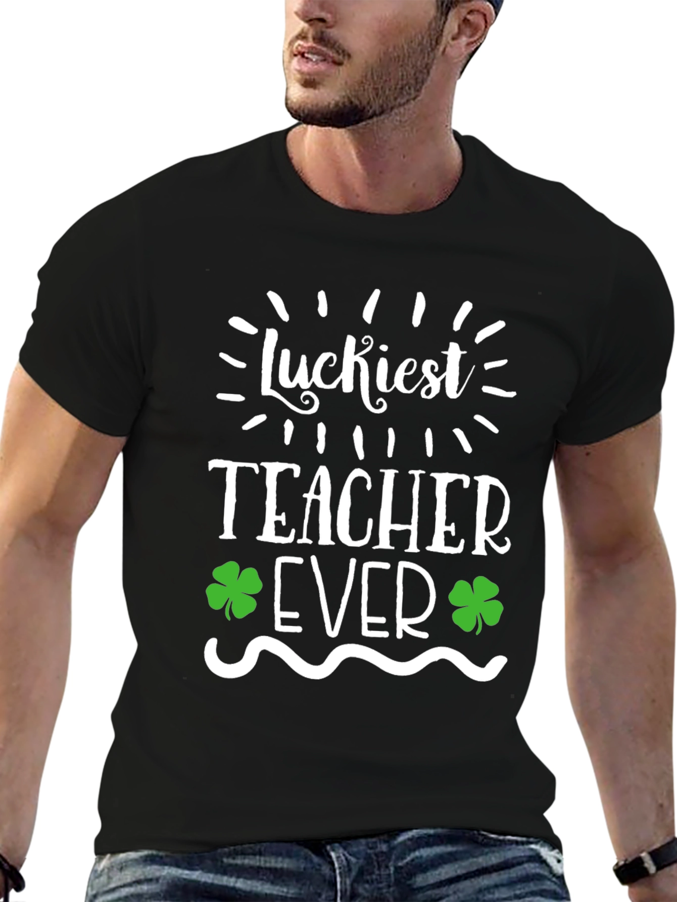 Luckiest Teacher Ever St. Patricks Day T-Shirt