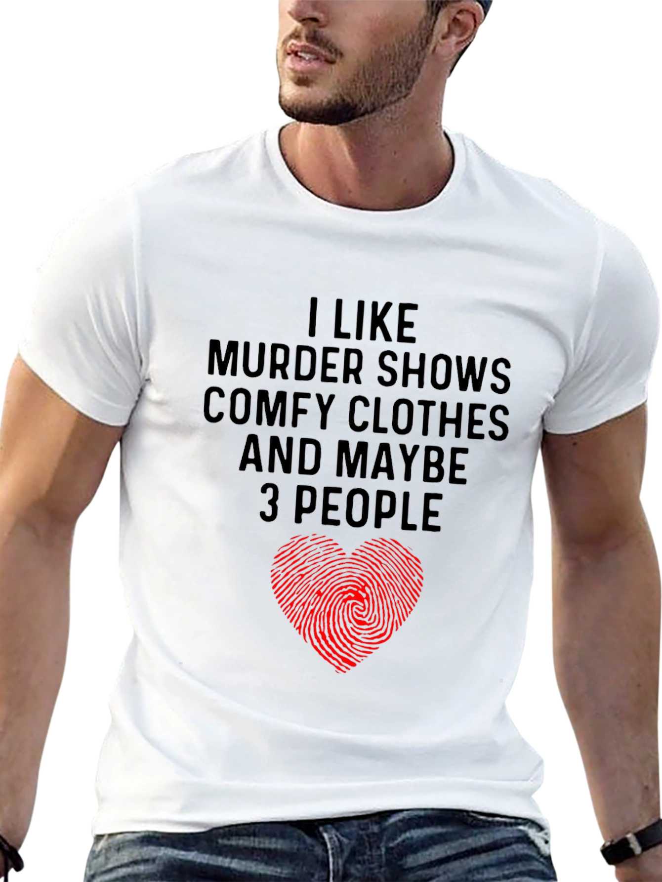 Murder Shows & Comfy Clothes Graphic Tee