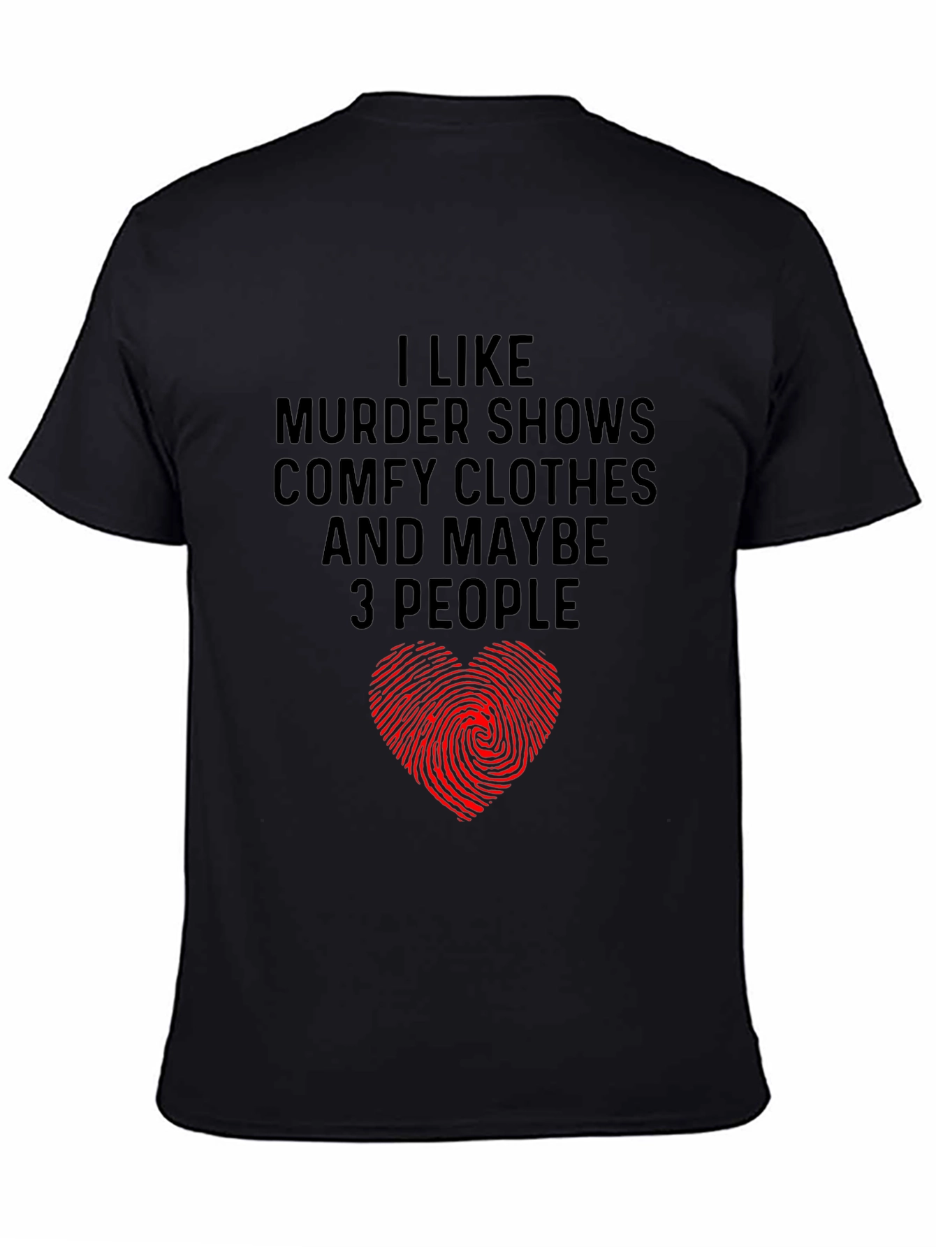 Murder Shows & Comfy Clothes Graphic Tee