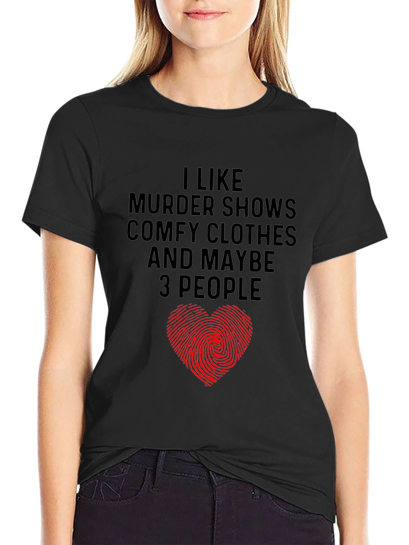 Murder Shows & Comfy Clothes Graphic Tee