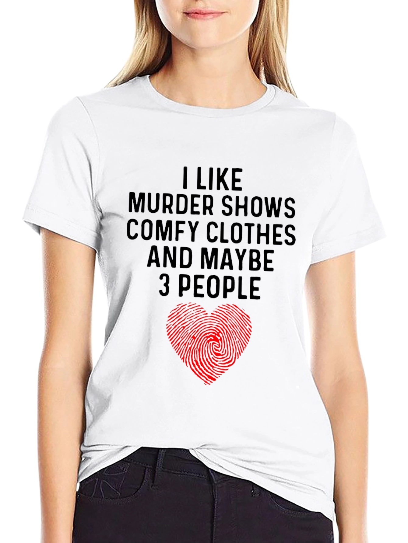 Murder Shows & Comfy Clothes Graphic Tee