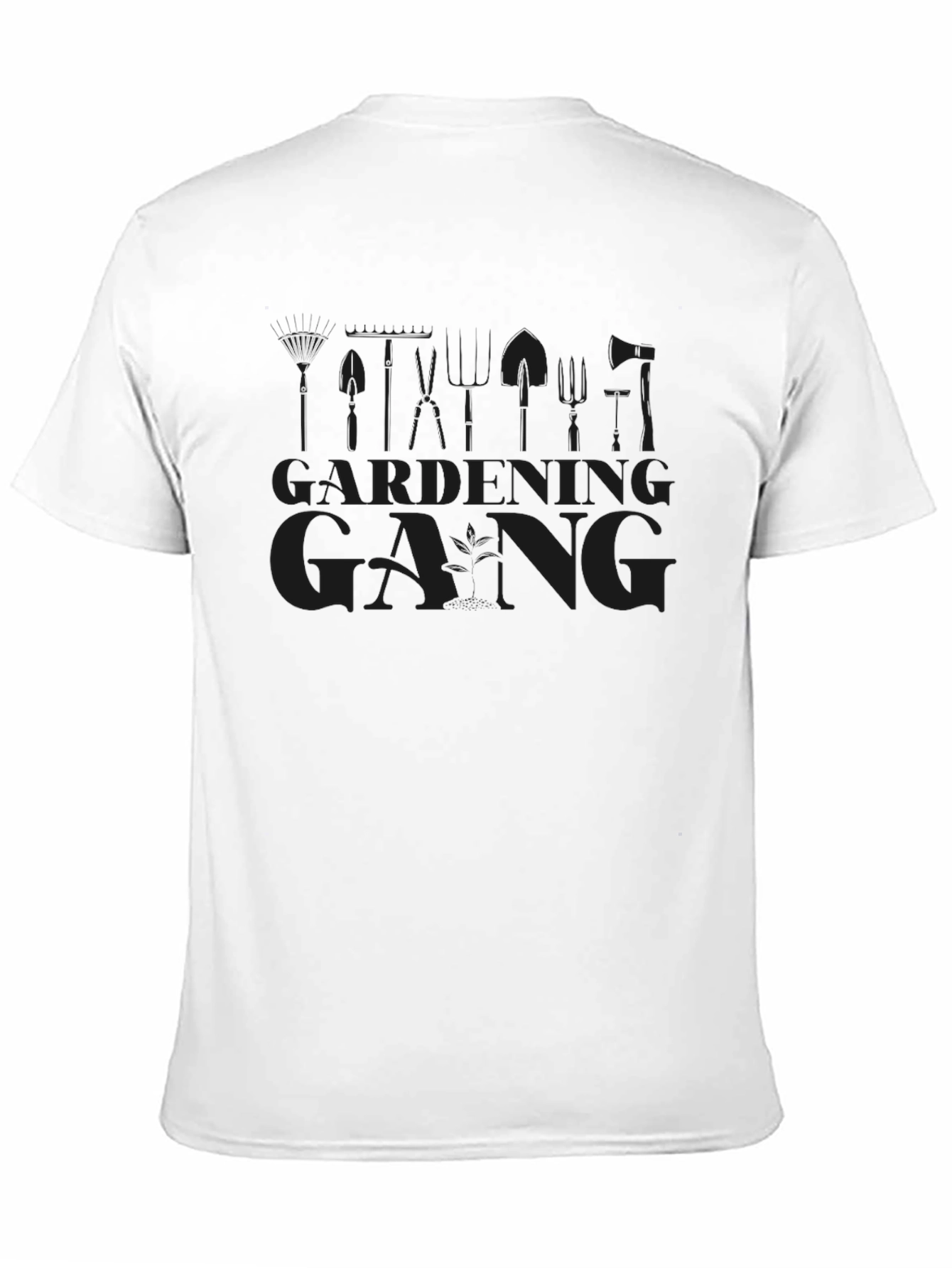 Gardening Gang Black T-Shirt