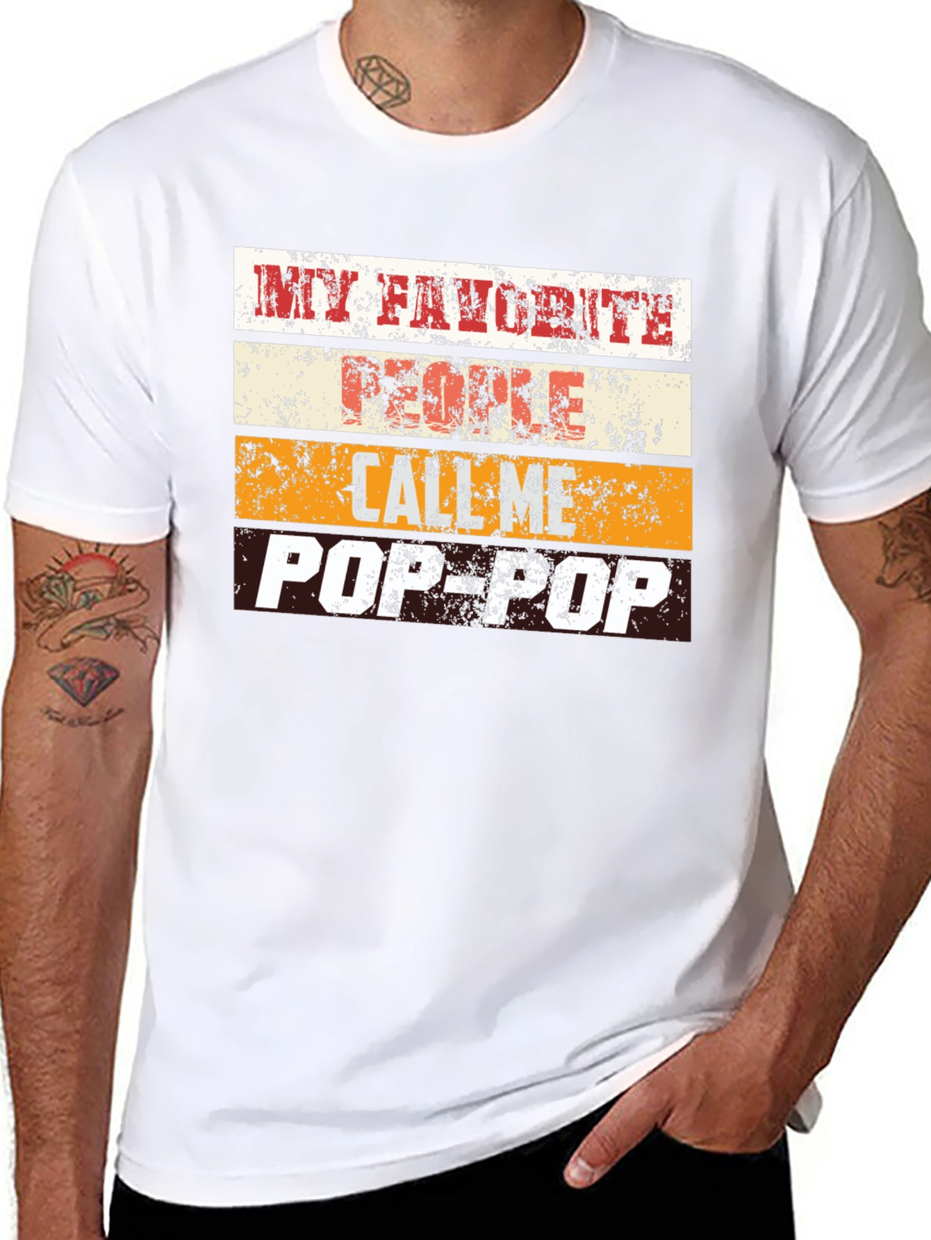 My Favorite People Call Me Pop-Pop T-Shirt