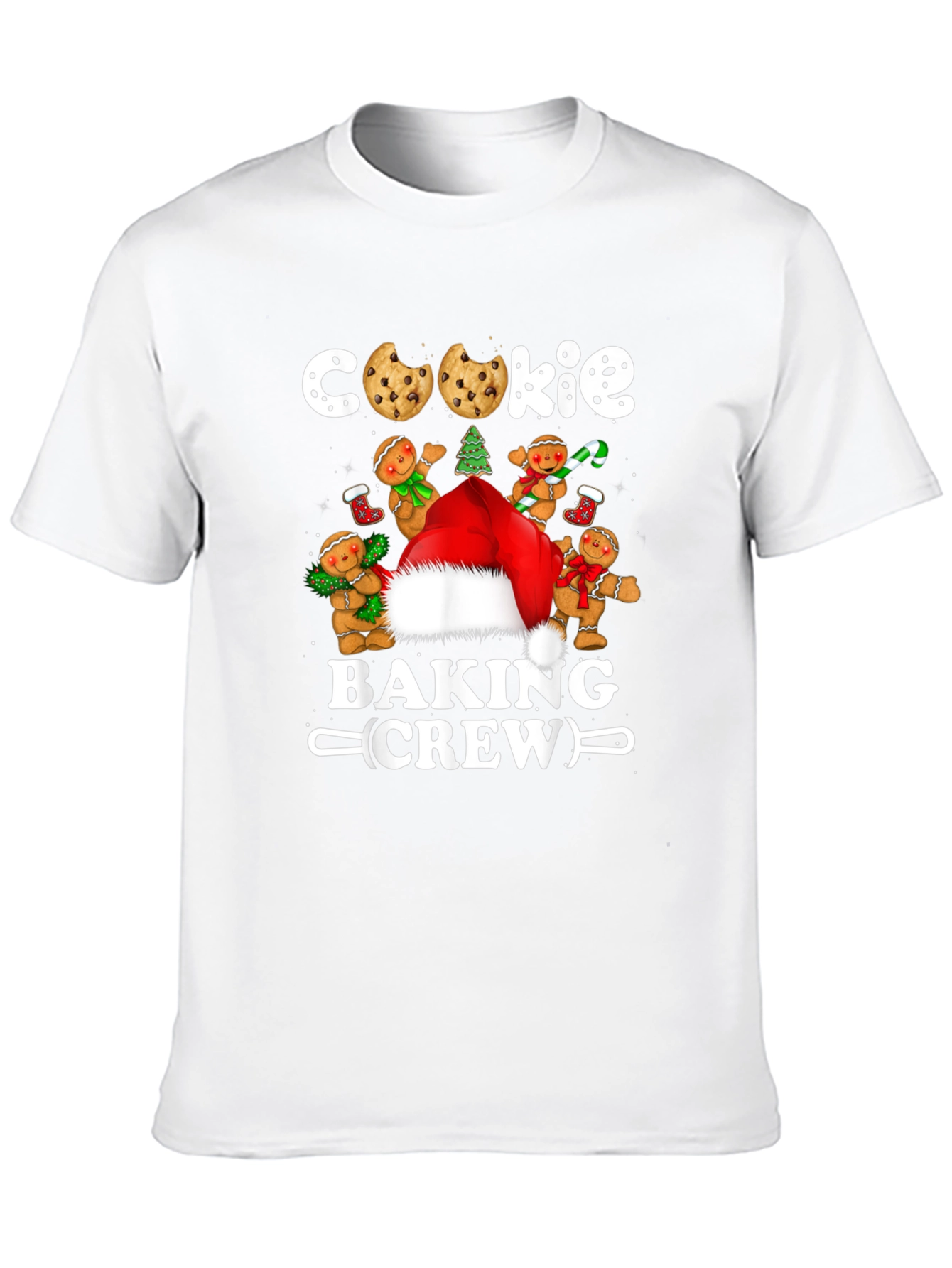 Cookie Baking Crew Christmas T-Shirt