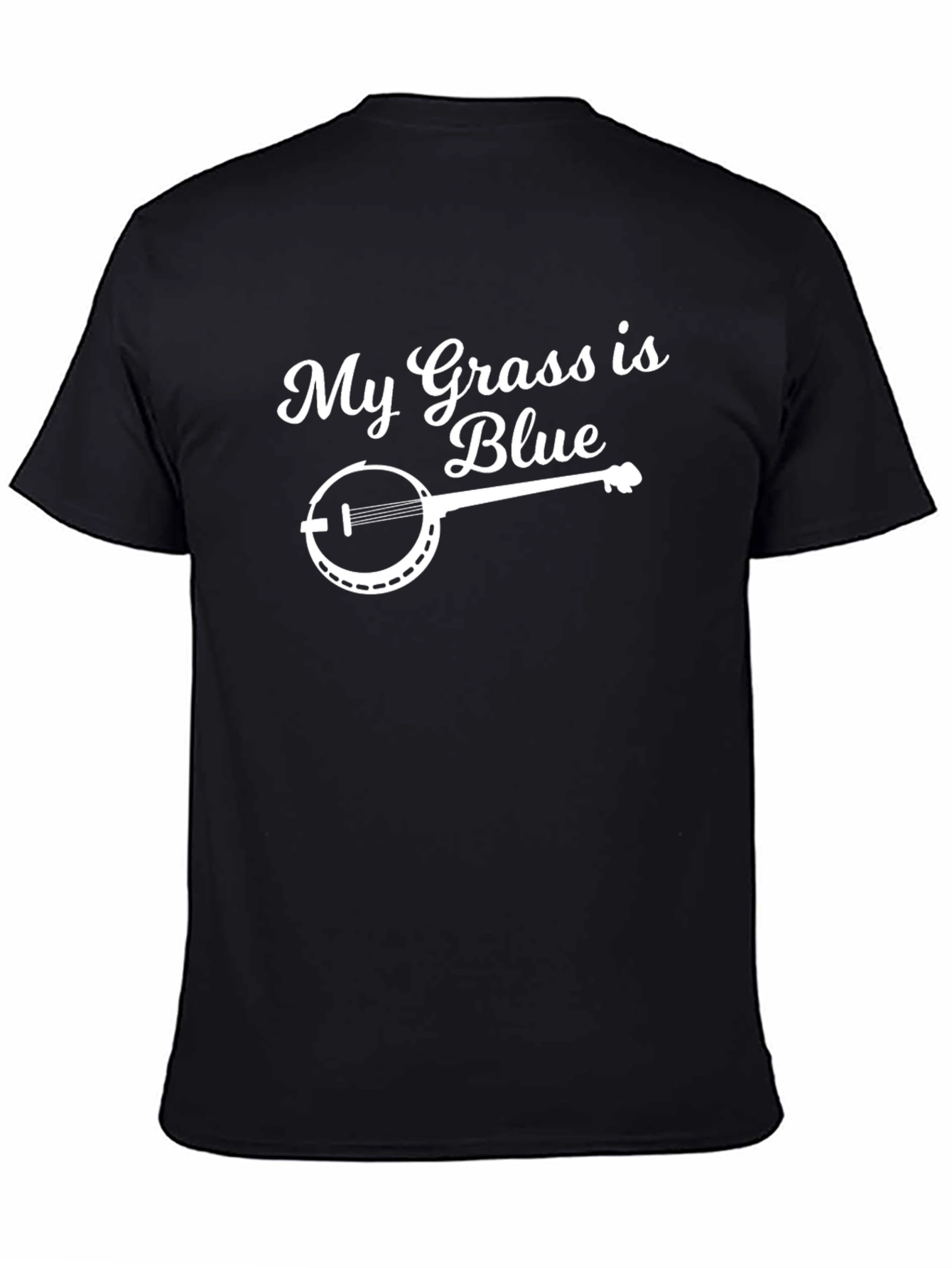 My Grass is Blue Banjo T-Shirt