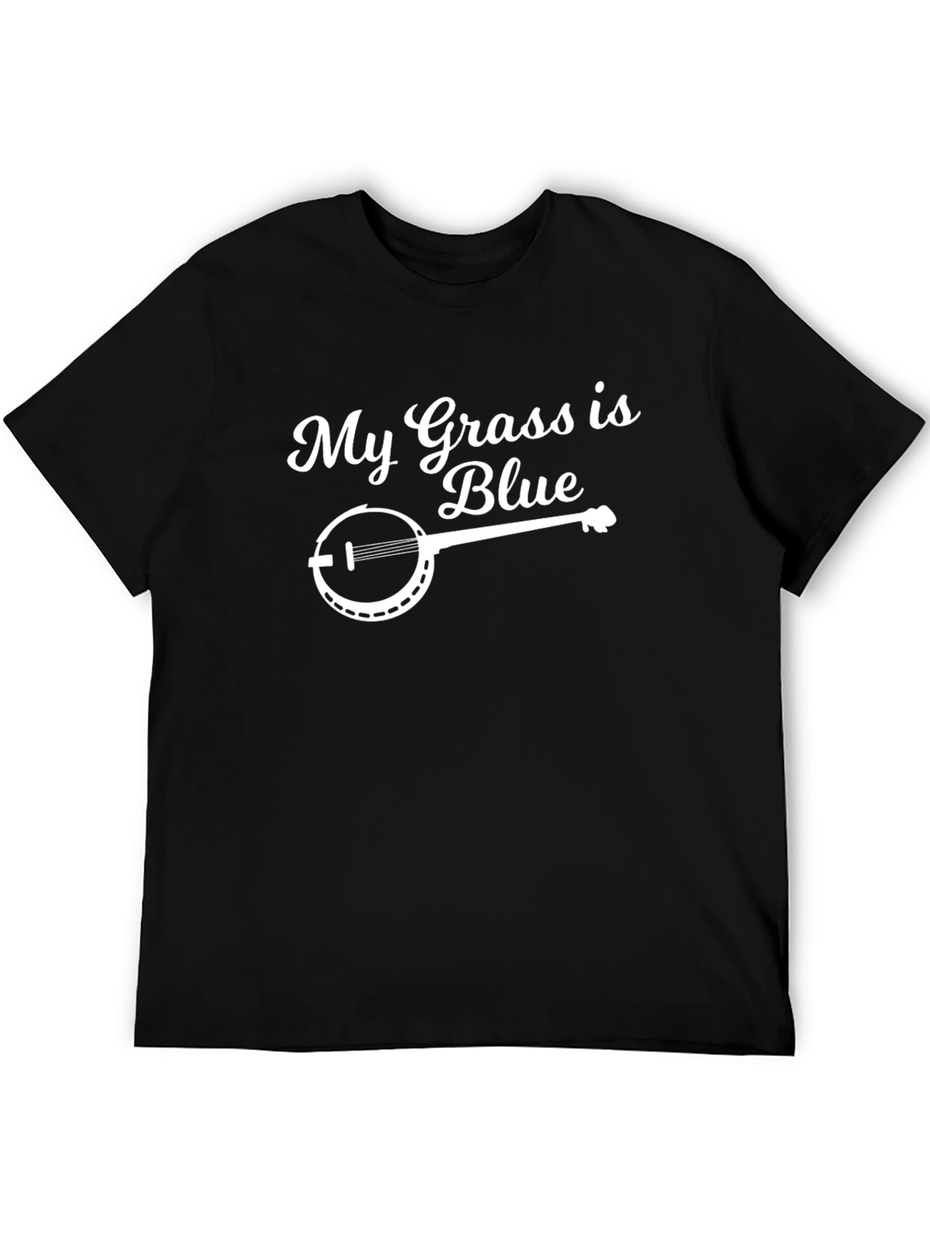 My Grass is Blue Banjo T-Shirt