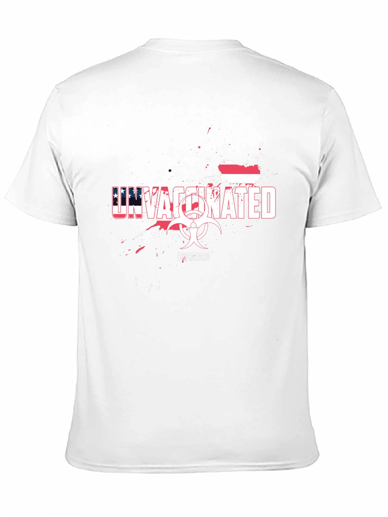 Unvaccinated Biohazard Graphic Tee