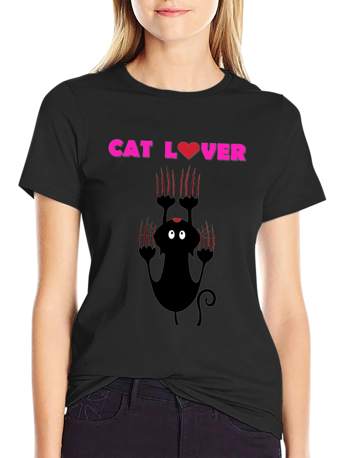 Cat Lover T-Shirt - Funny Graphic Tee