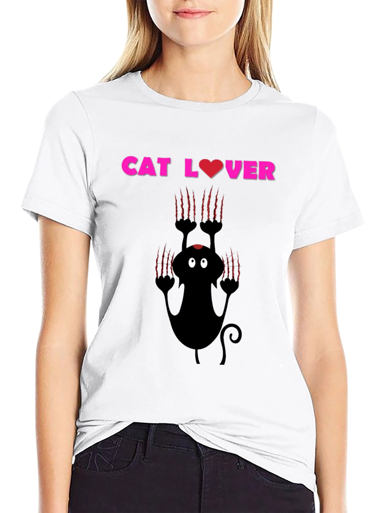 Cat Lover T-Shirt - Funny Graphic Tee