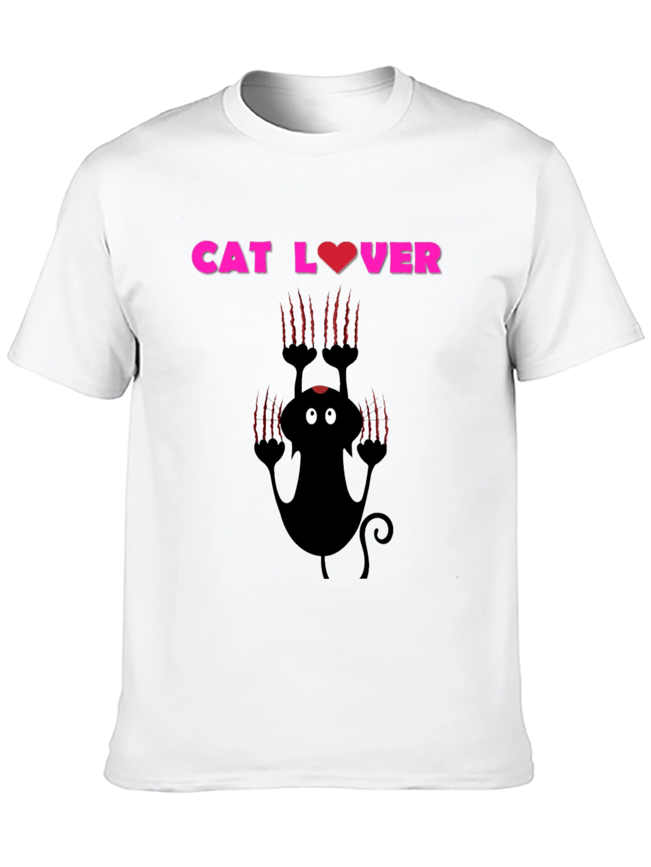 Cat Lover T-Shirt - Funny Graphic Tee