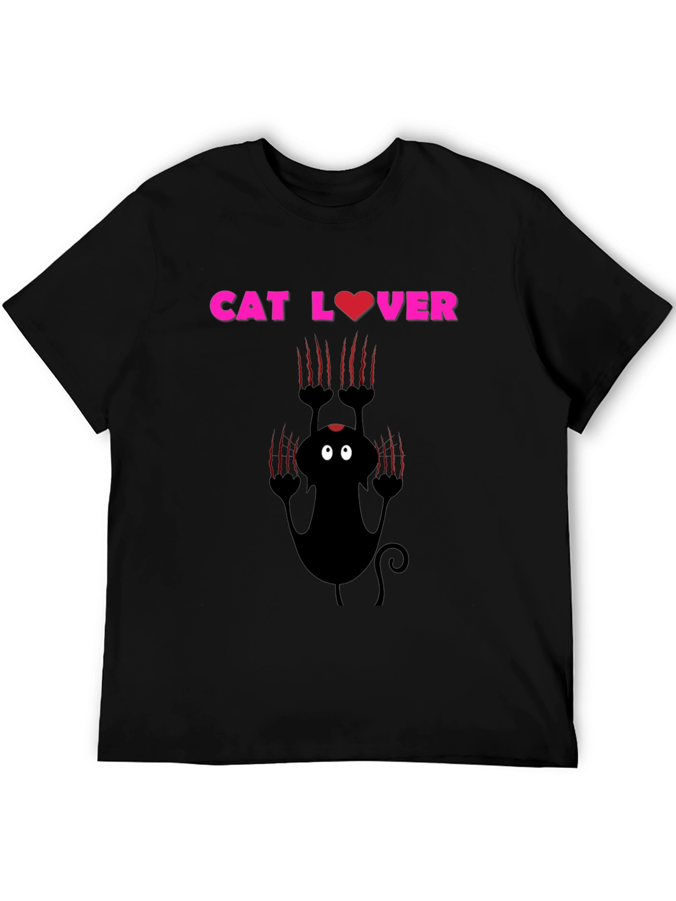 Cat Lover T-Shirt - Funny Graphic Tee