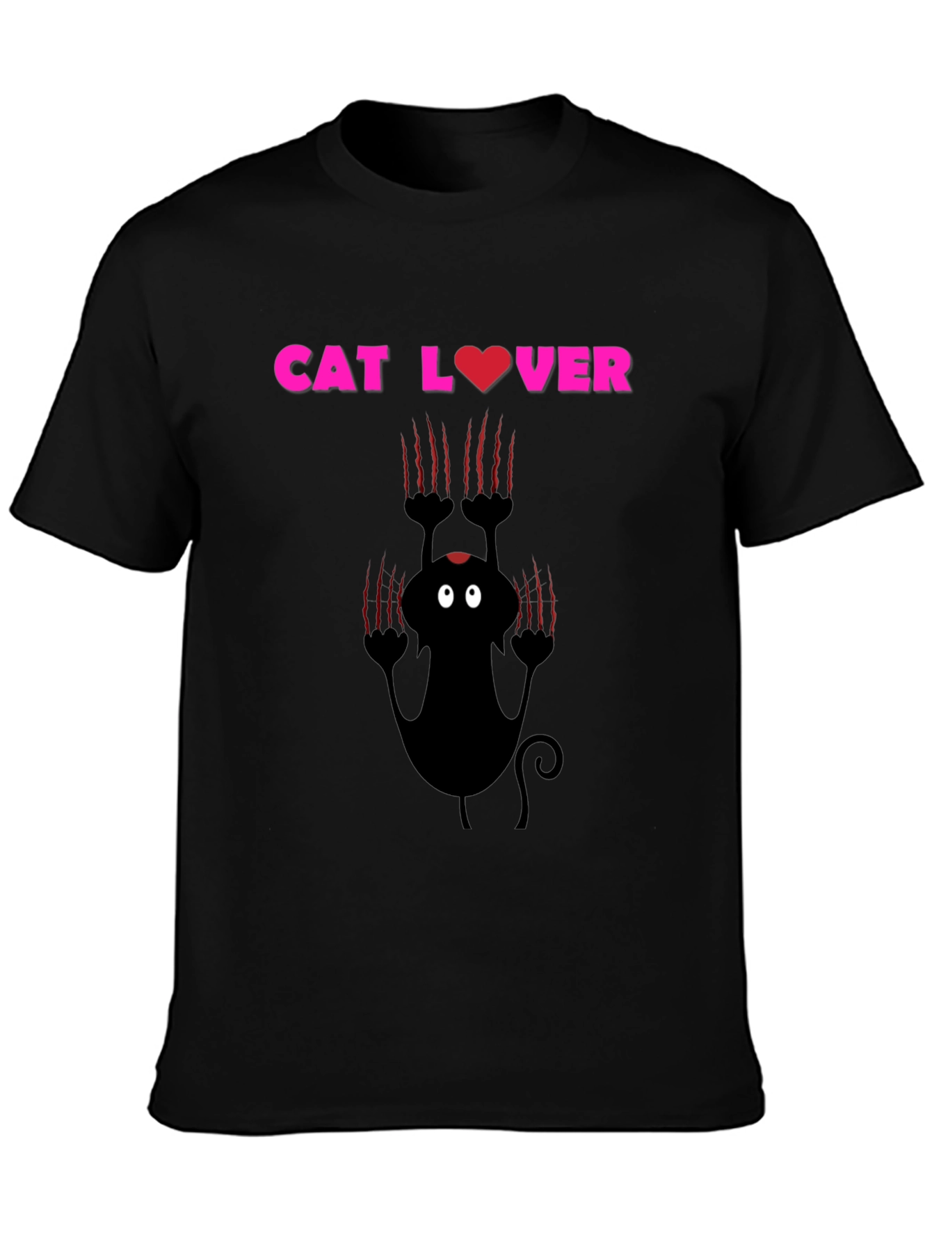 Cat Lover T-Shirt - Funny Graphic Tee