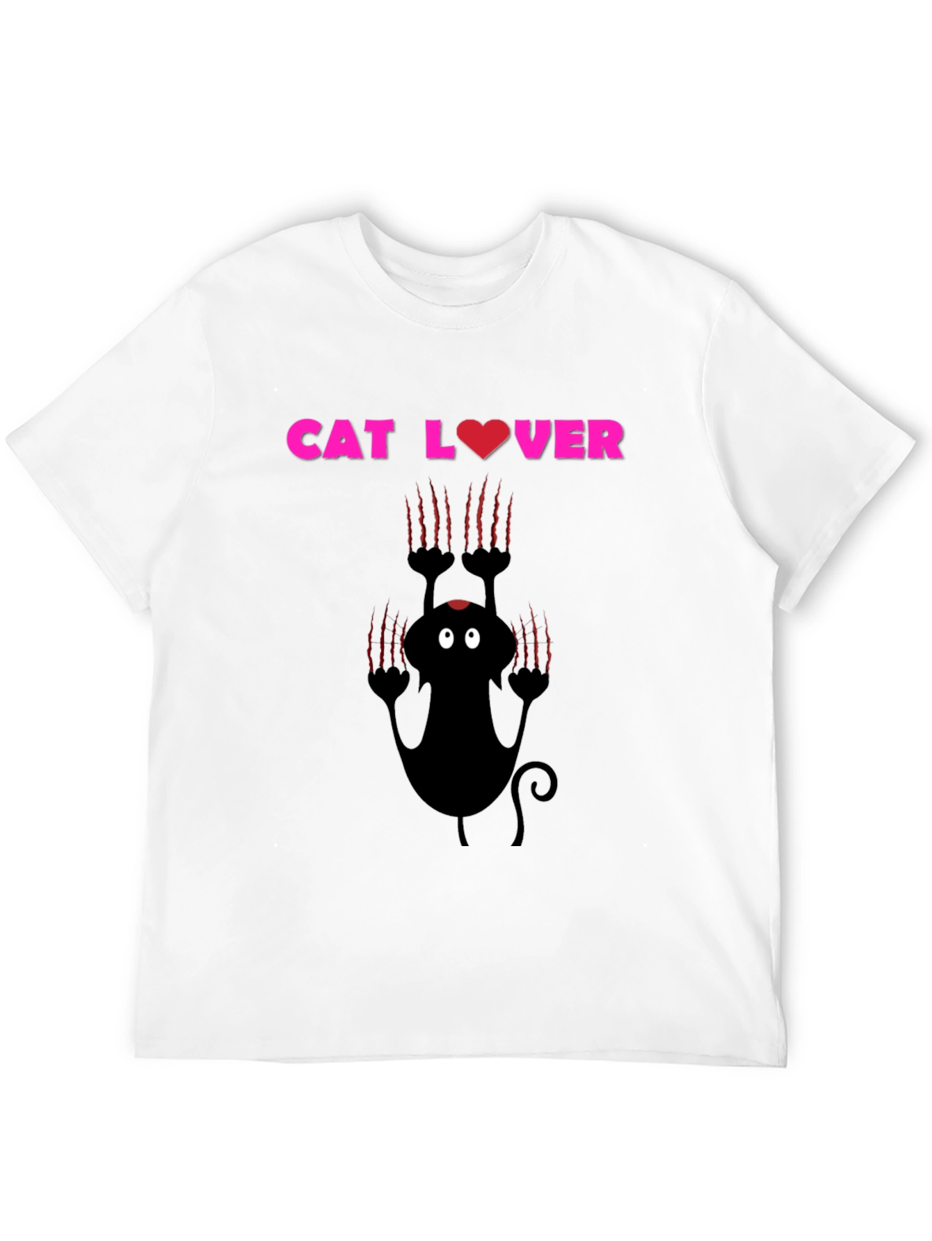 Cat Lover T-Shirt - Funny Graphic Tee