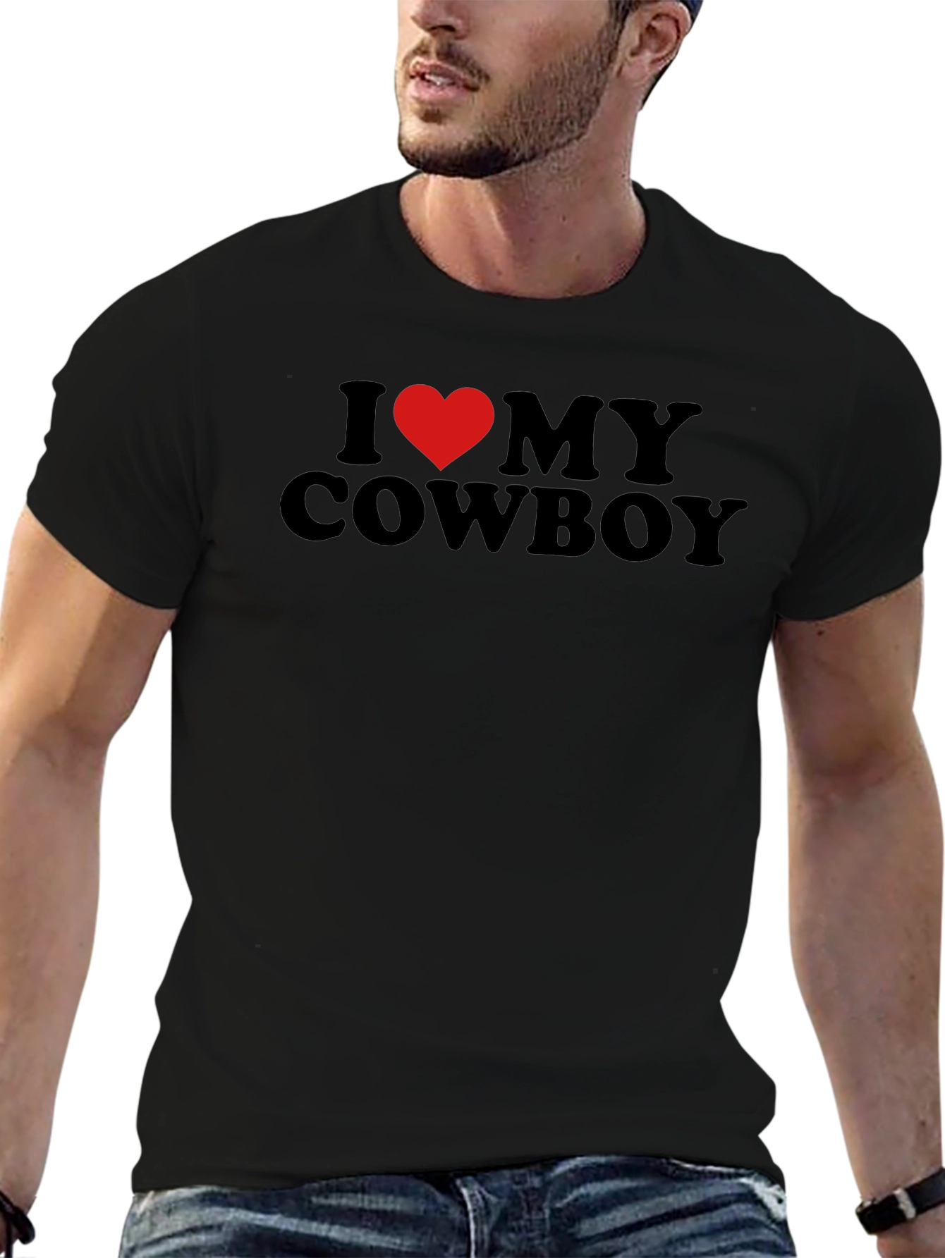 I Heart My Cowboy Graphic Tee