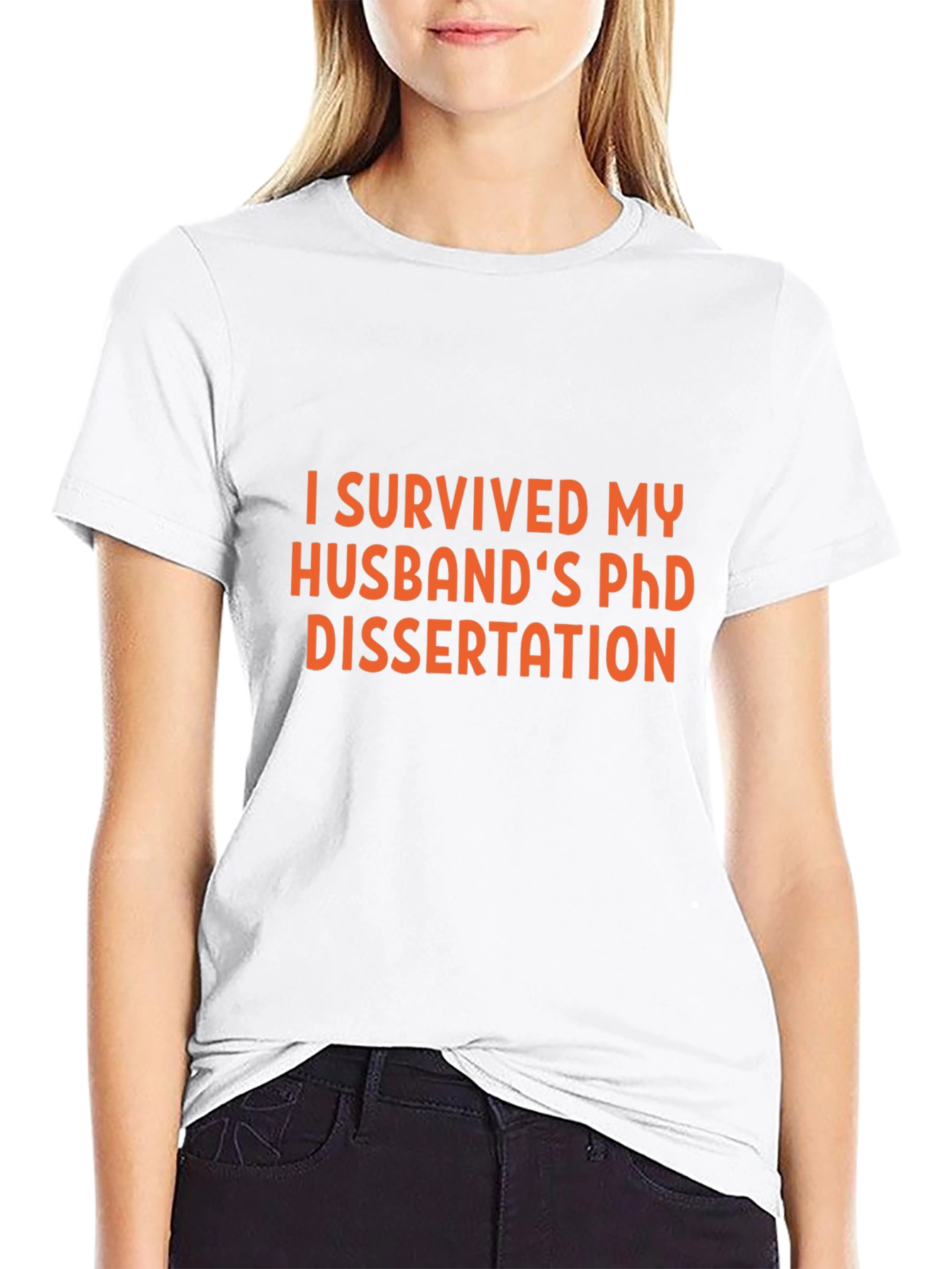 I Survived My Husbands PhD Dissertation Tee