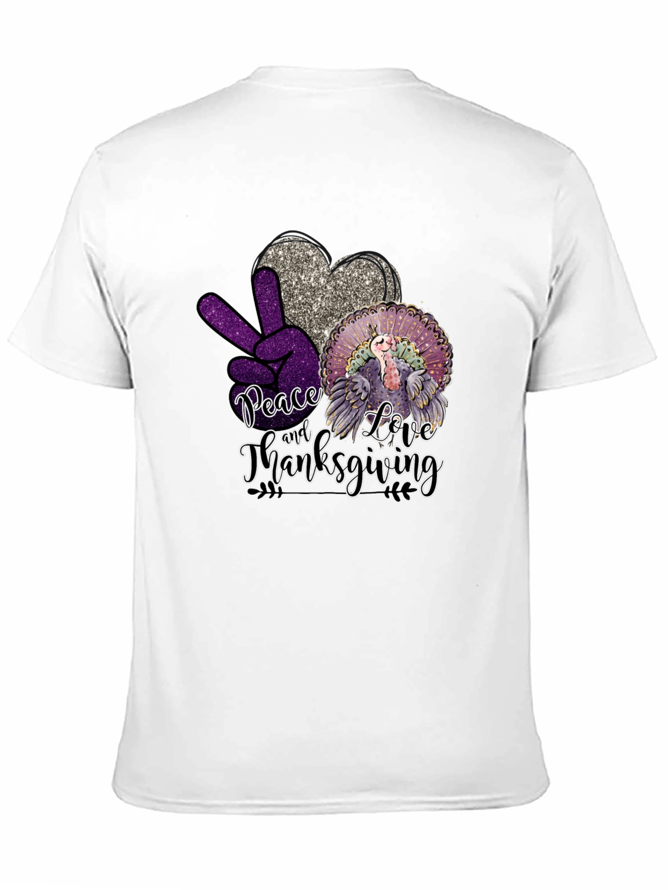 Peace Love Thanksgiving T-Shirt