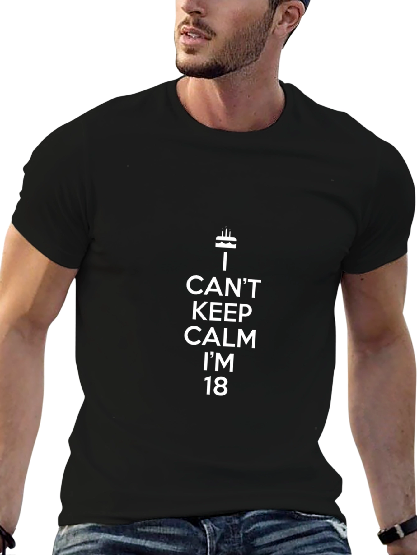 Funny 18th Birthday T-Shirt - Cant Keep Calm