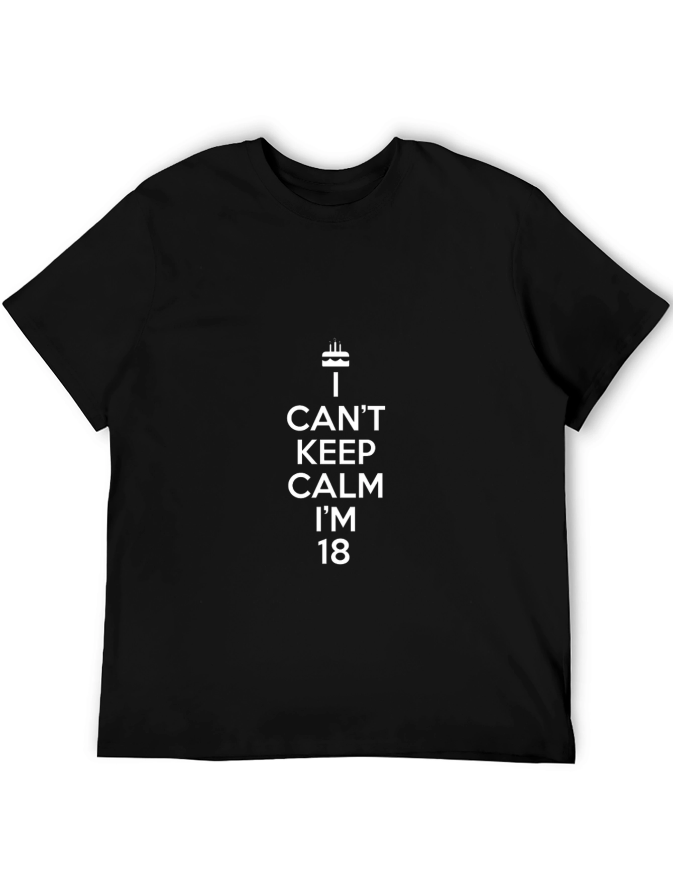 Funny 18th Birthday T-Shirt - Cant Keep Calm