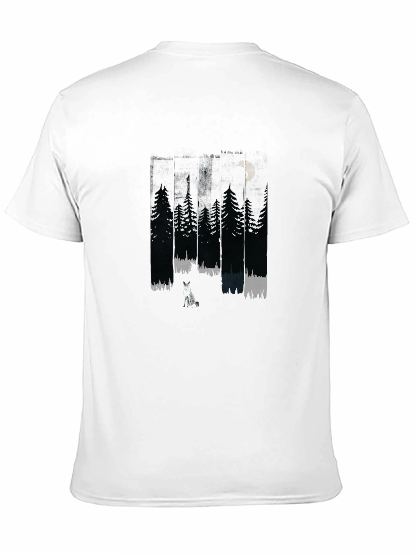 Night Forest Graphic T-Shirt