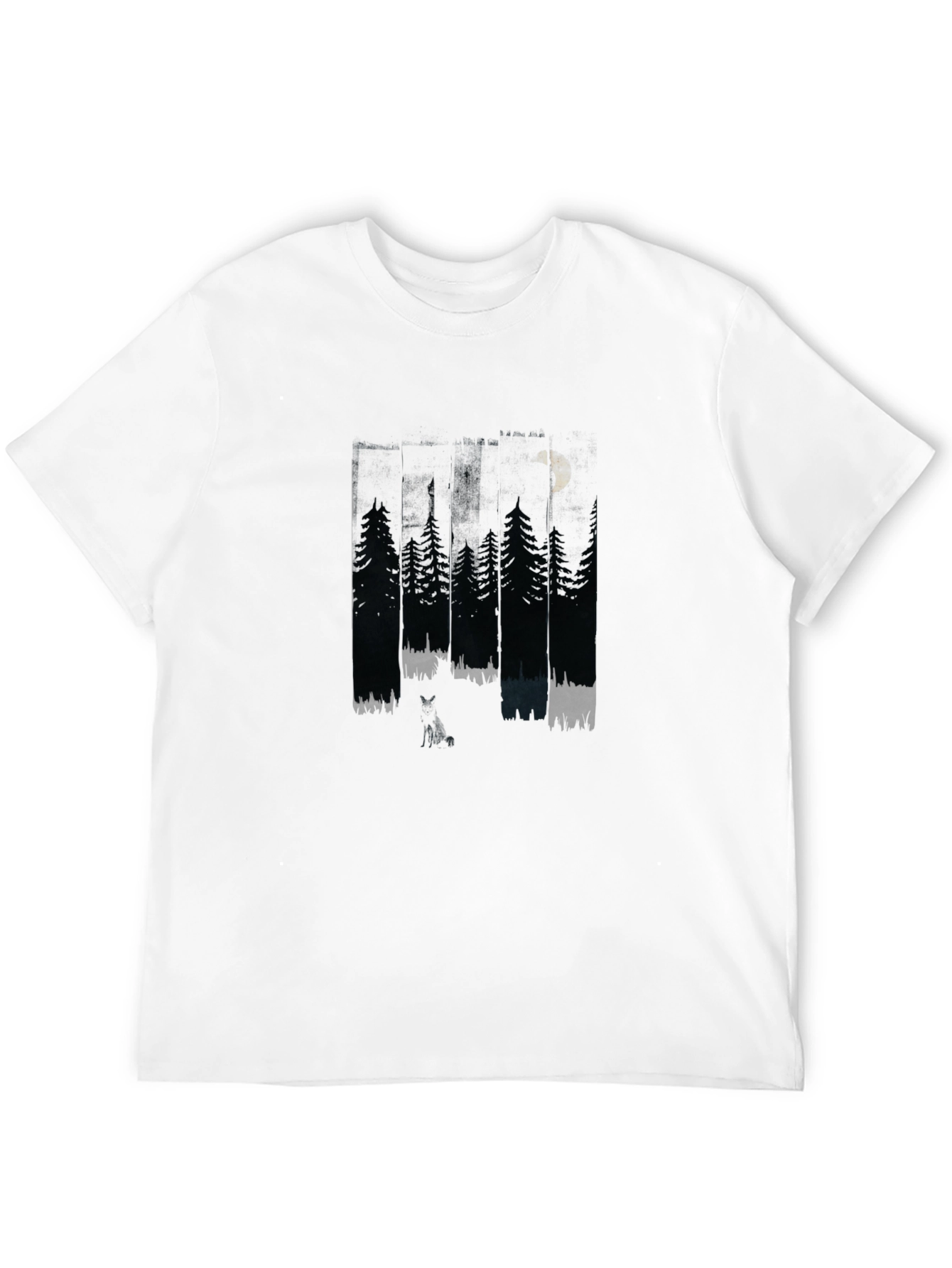 Night Forest Graphic T-Shirt
