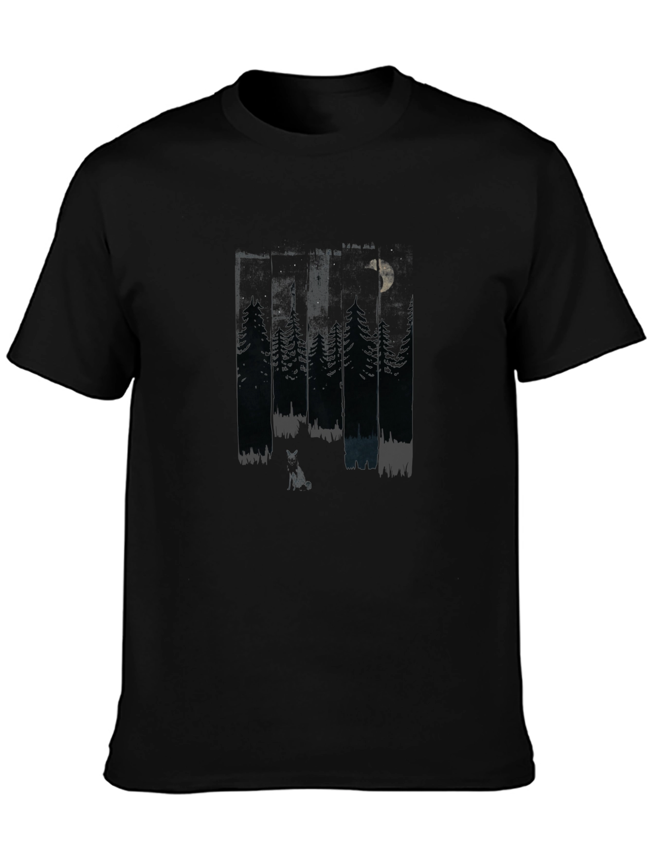 Night Forest Graphic T-Shirt