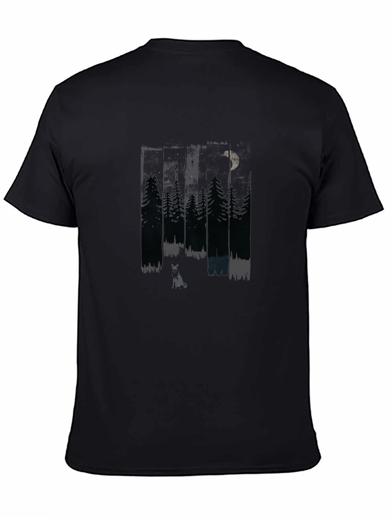 Night Forest Graphic T-Shirt
