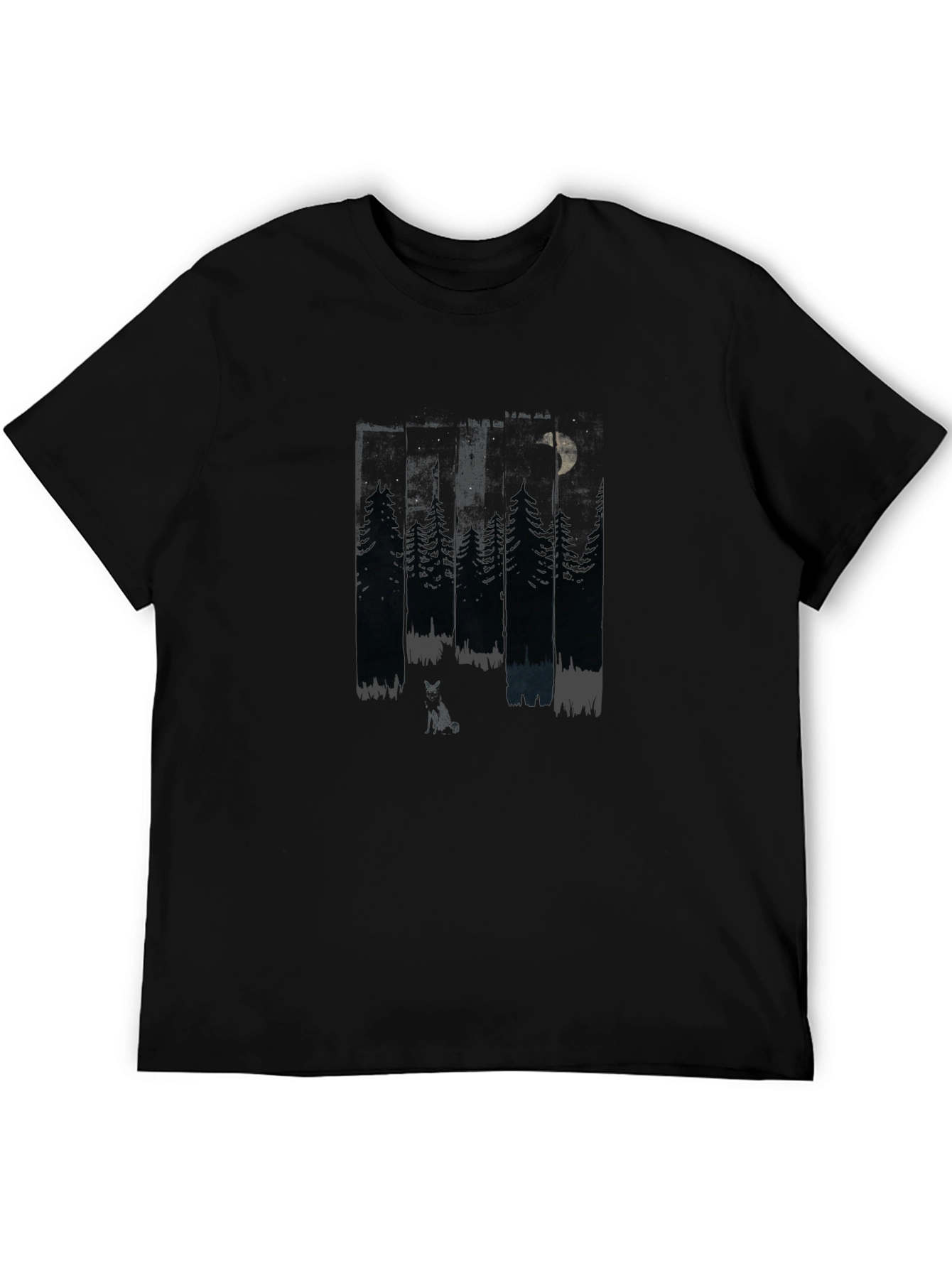 Night Forest Graphic T-Shirt