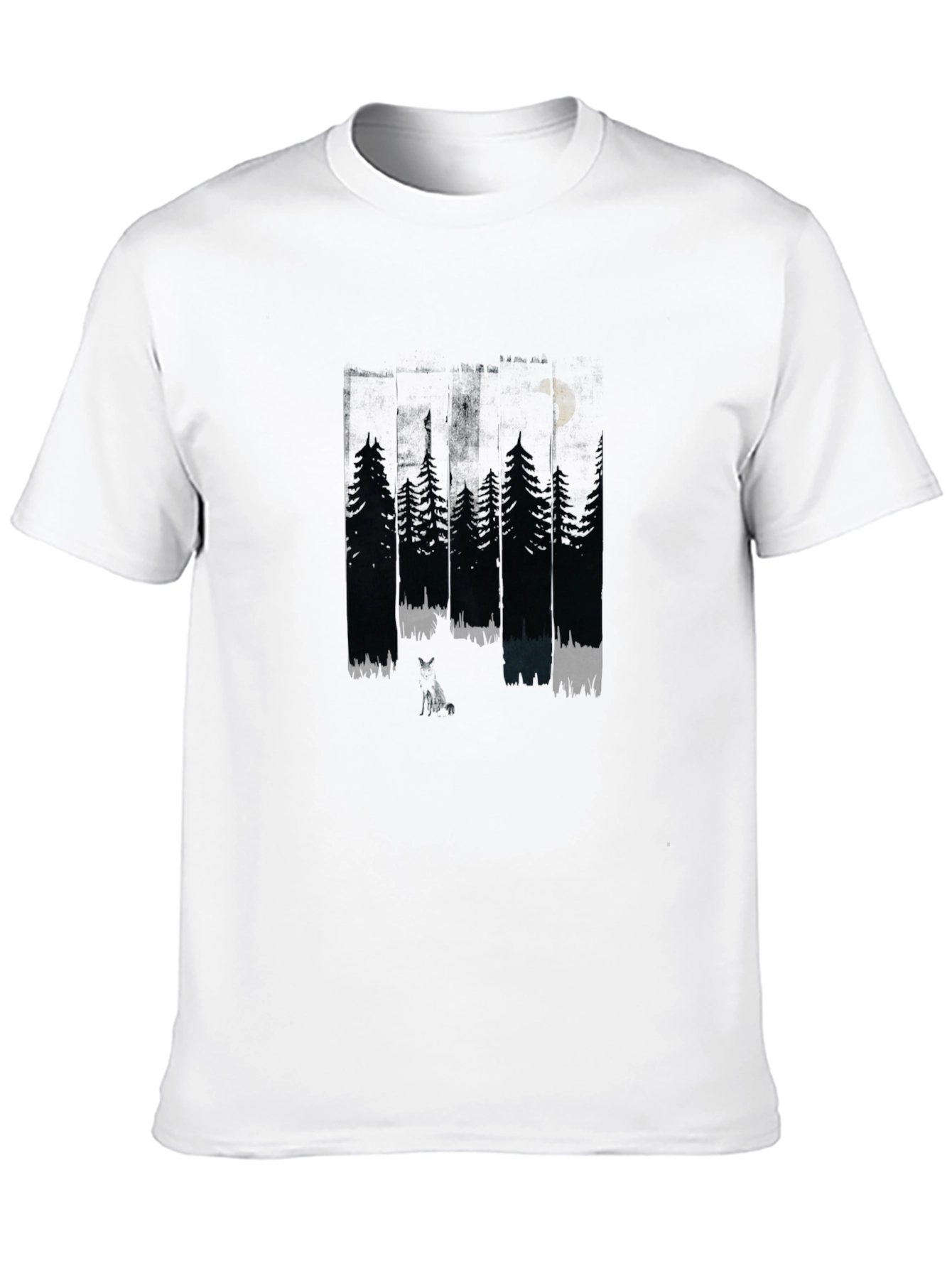 Night Forest Graphic T-Shirt