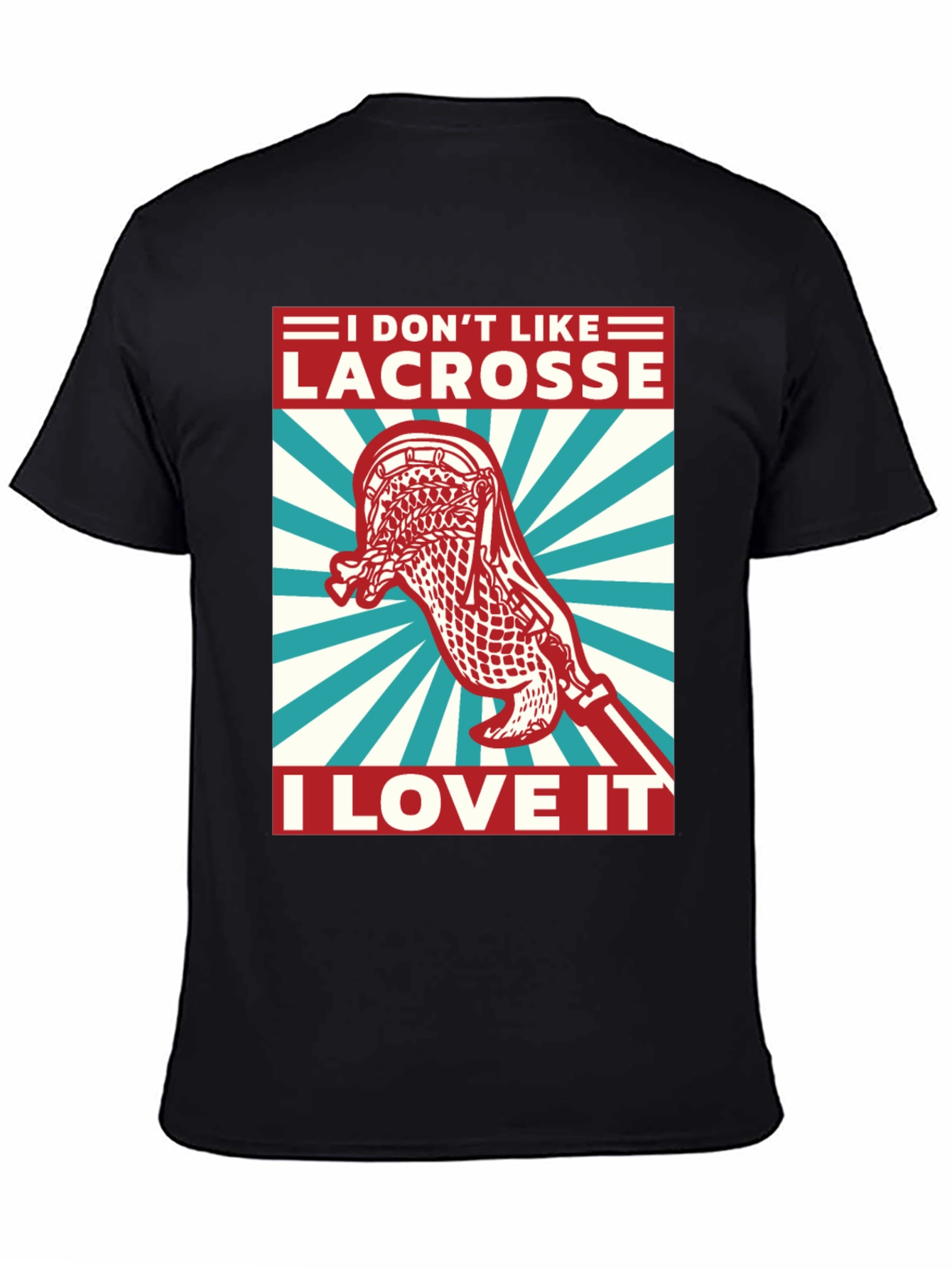 Lacrosse Lover Graphic T-Shirt