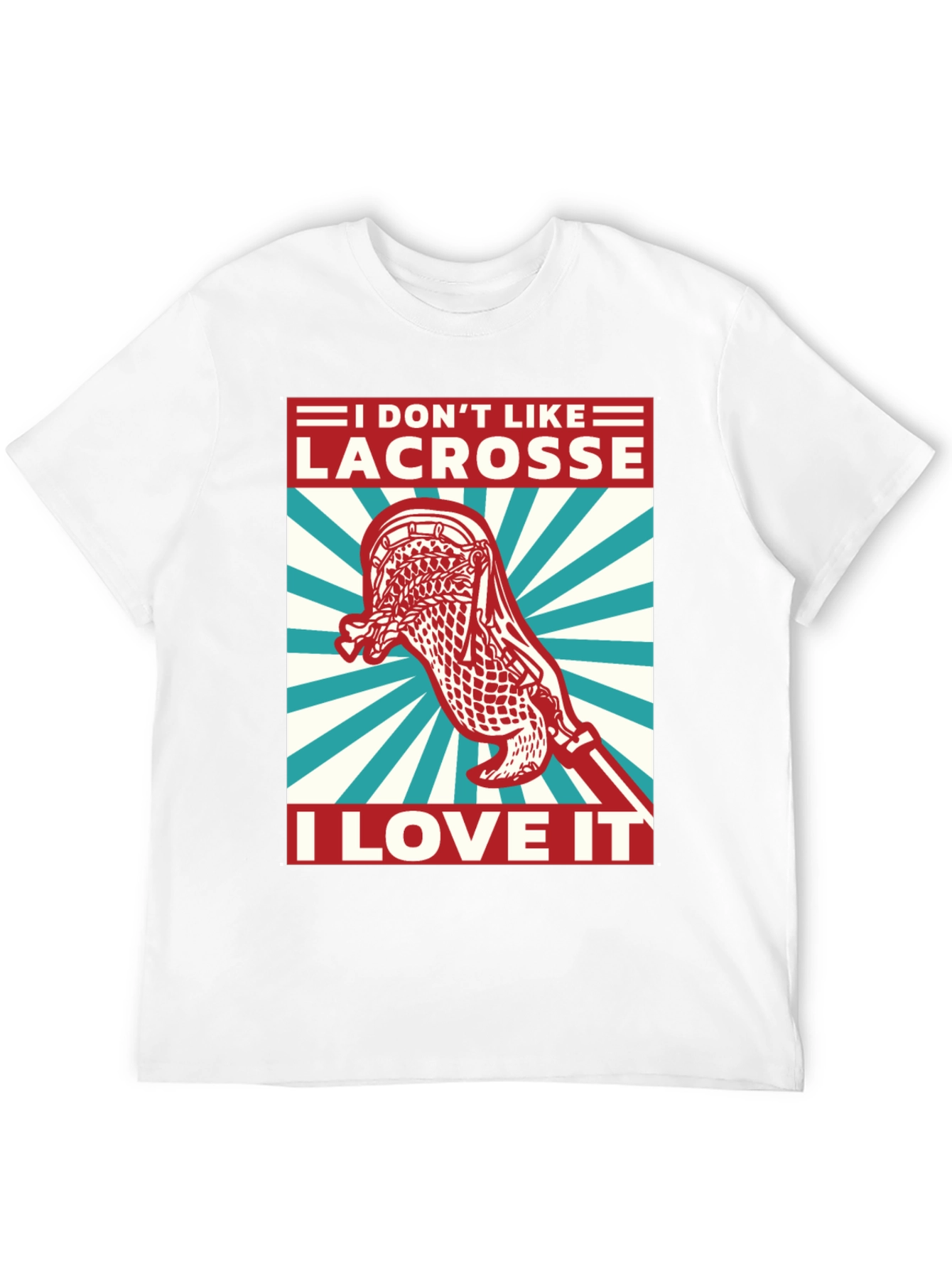 Lacrosse Lover Graphic T-Shirt