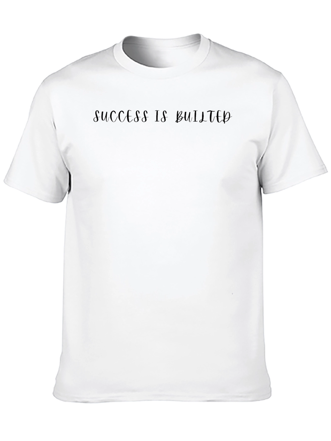 Success Is Builted - Classic Black Tee