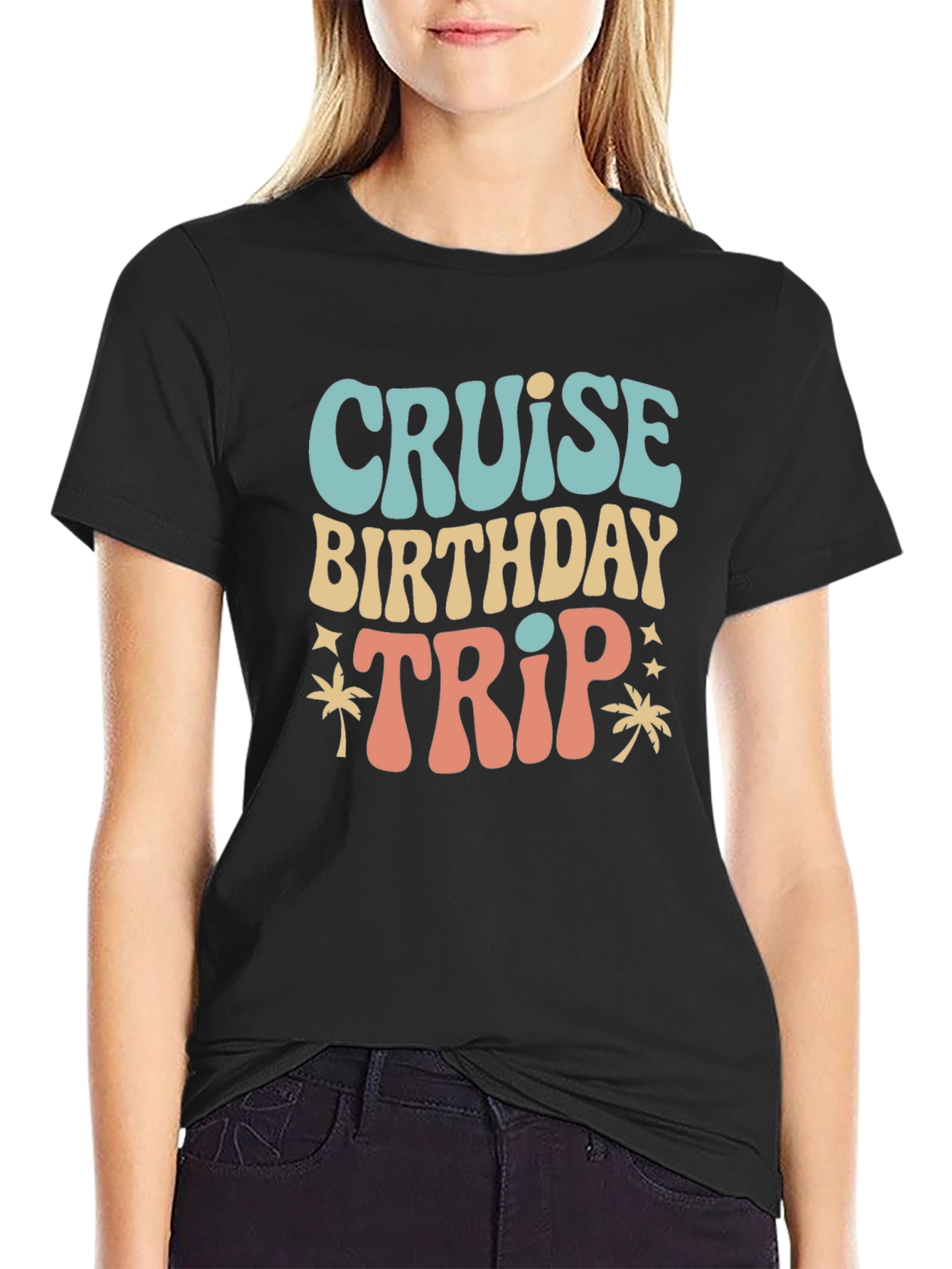 Cruise Birthday Trip Graphic Tee