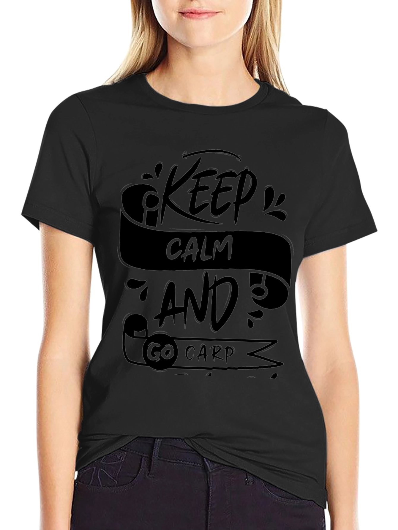 Keep Calm and Go Carp Fishing T-Shirt