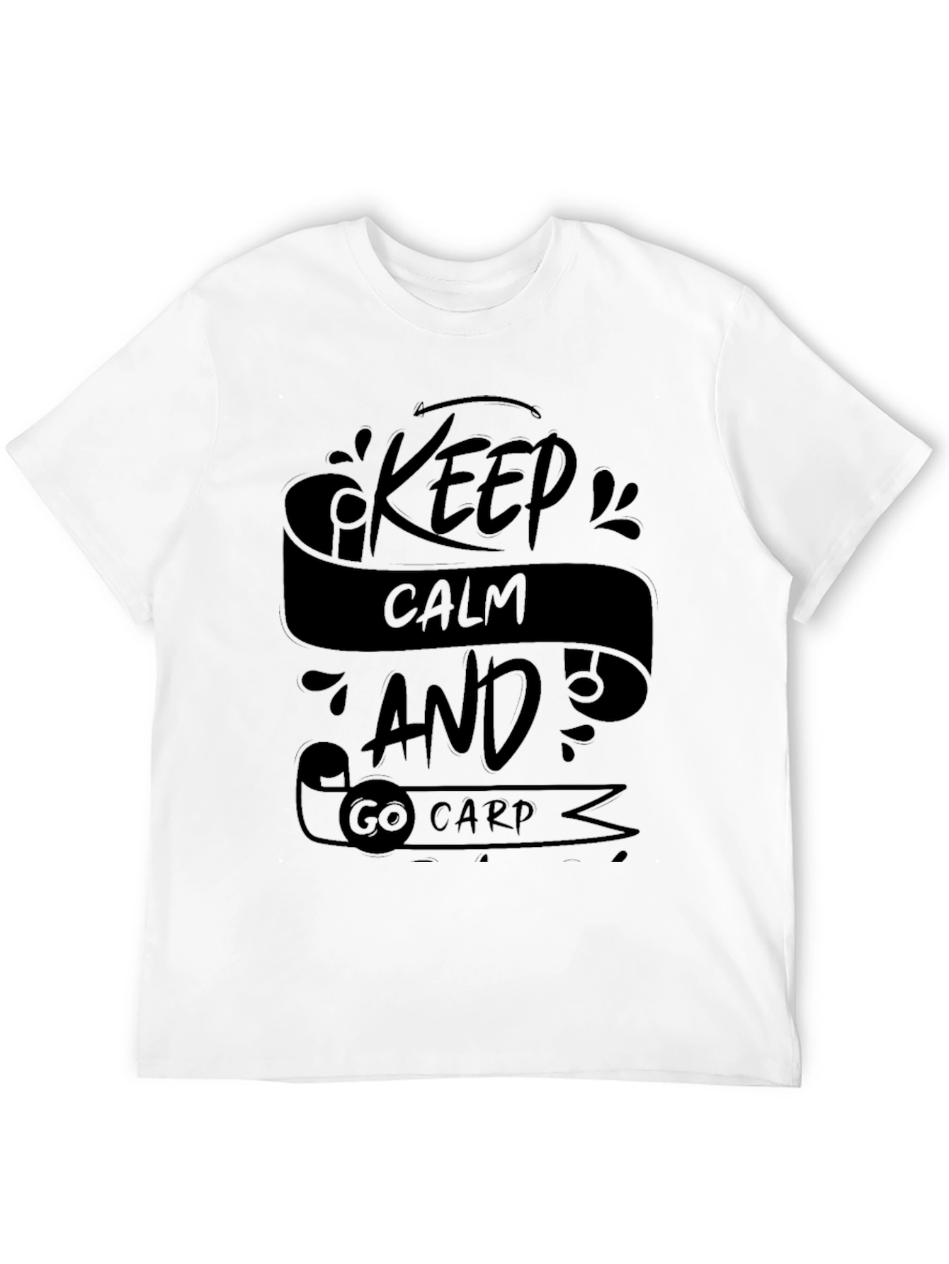 Keep Calm and Go Carp Fishing T-Shirt