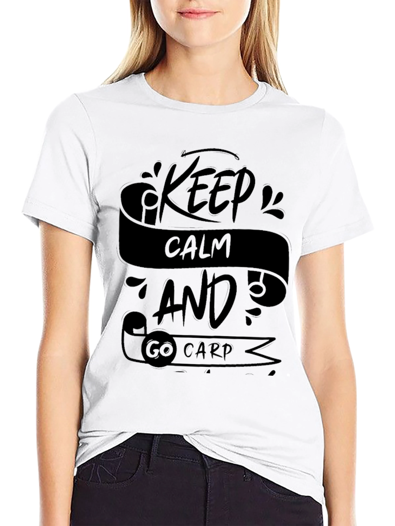 Keep Calm and Go Carp Fishing T-Shirt