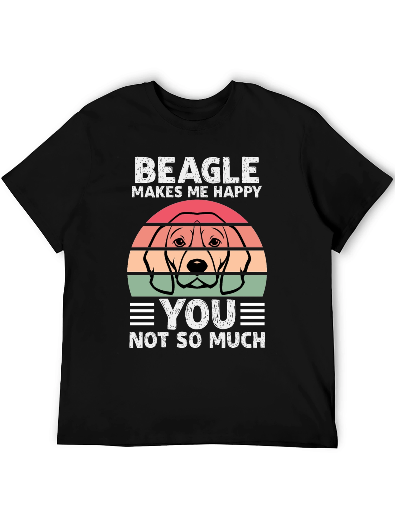 Beagle Makes Me Happy T-Shirt