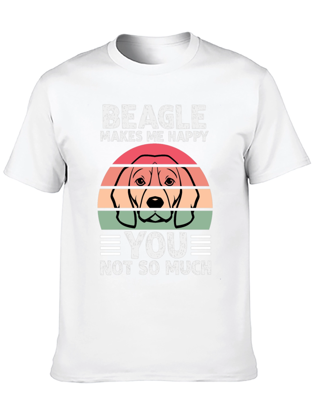 Beagle Makes Me Happy T-Shirt