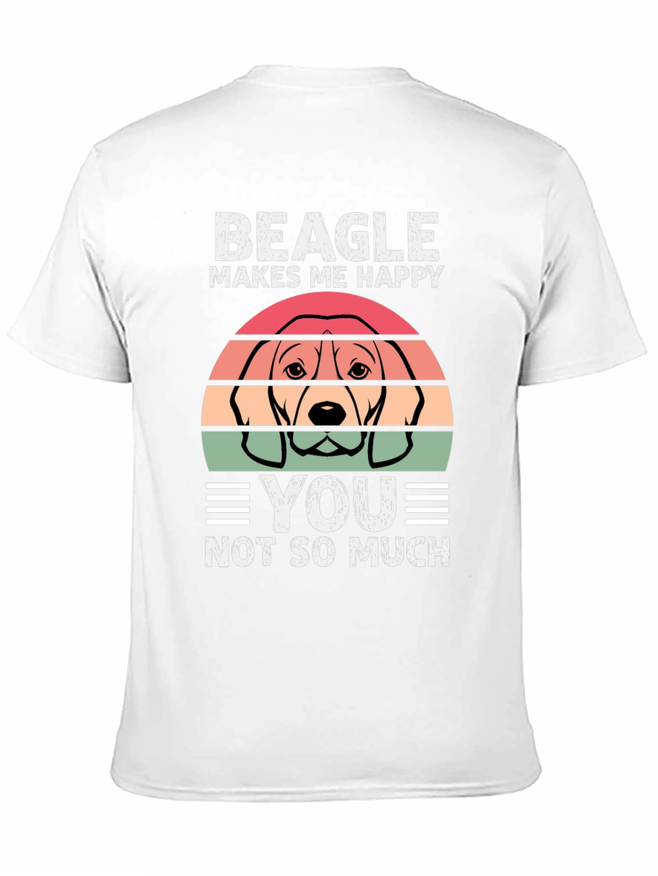 Beagle Makes Me Happy T-Shirt
