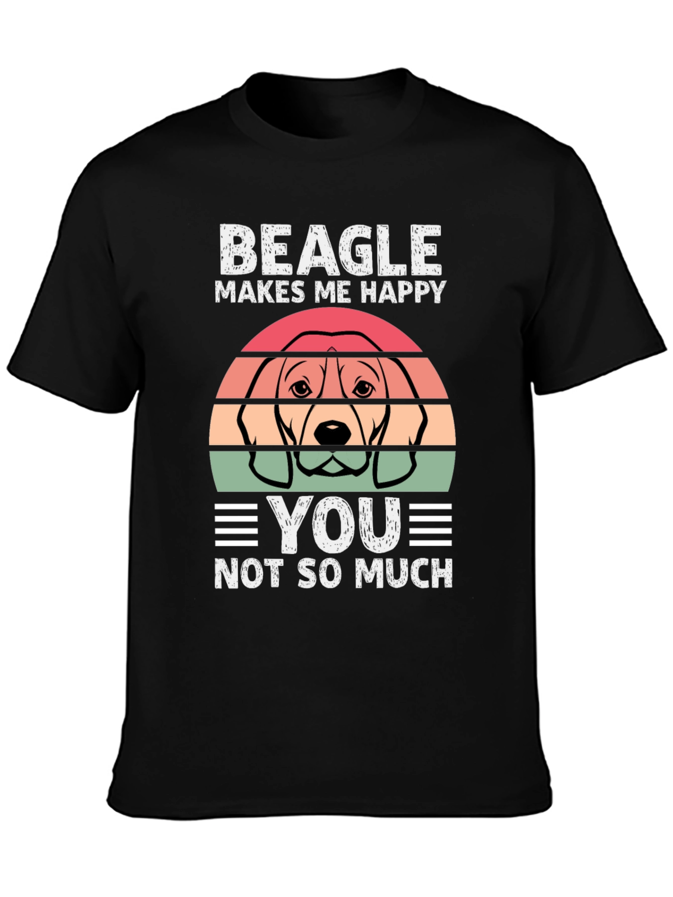 Beagle Makes Me Happy T-Shirt