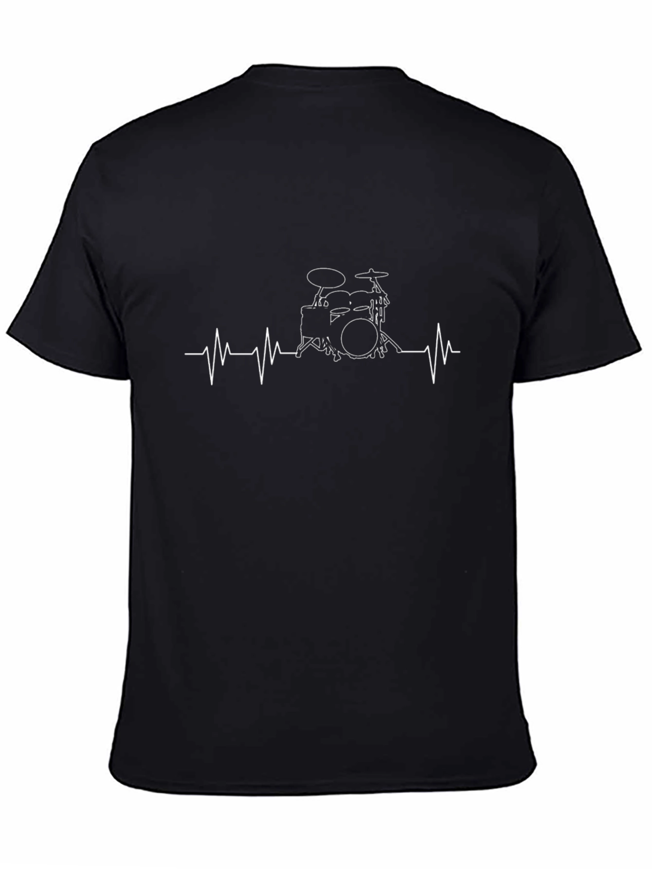 Drumbeat Heart T-Shirt - Musician Graphic Tee