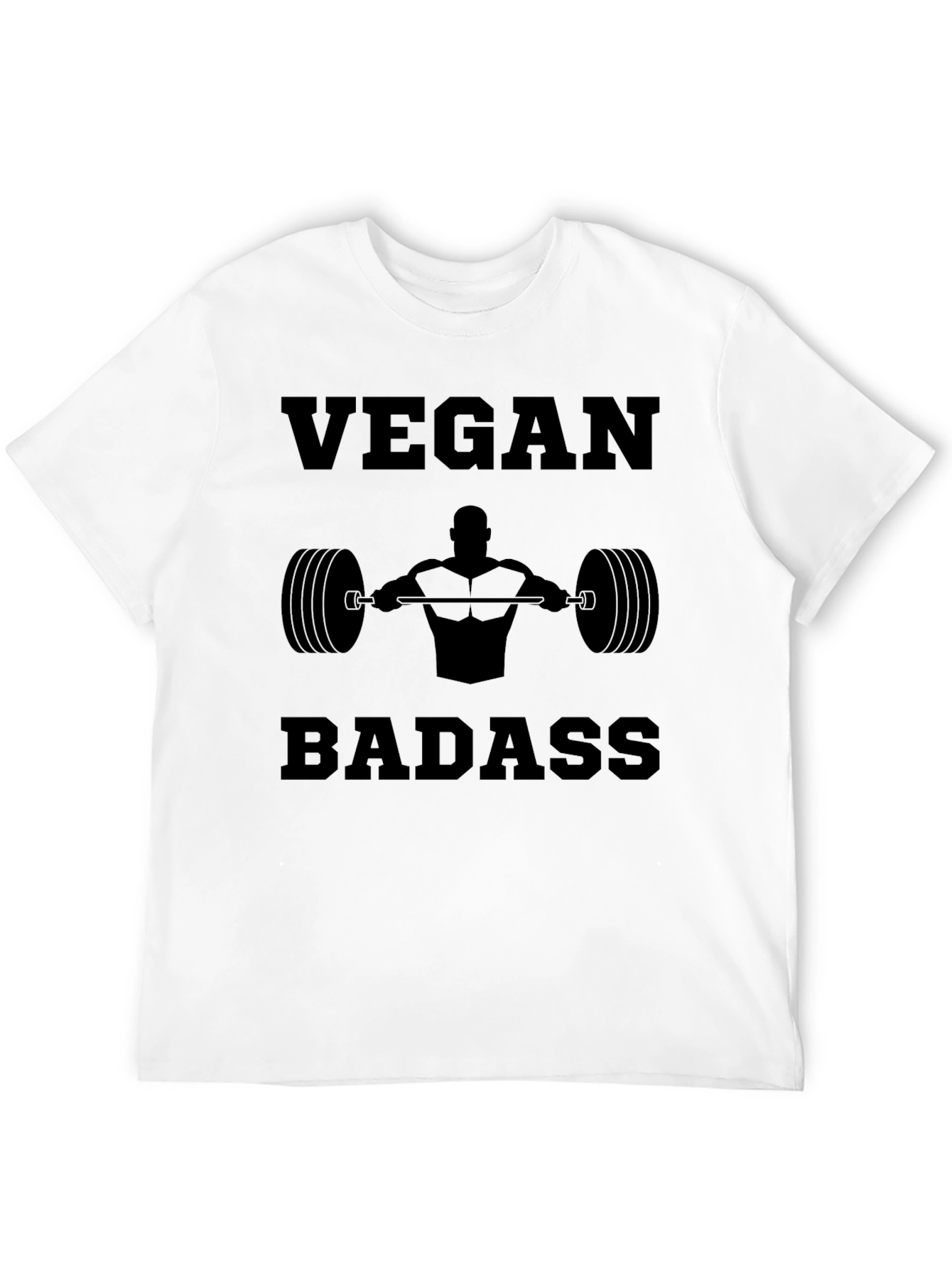 Vegan Badass Graphic T-Shirt