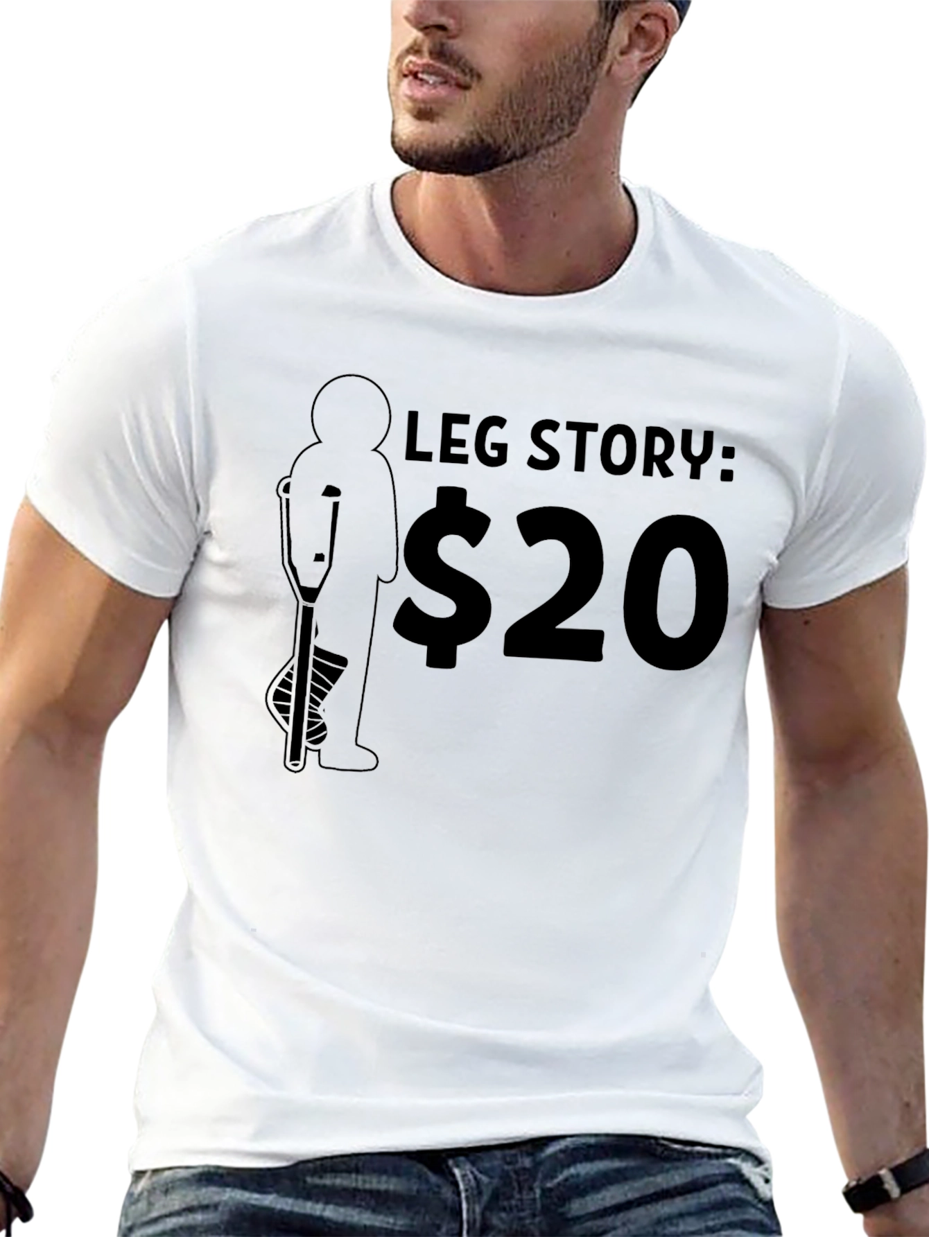 Funny Leg Story T-Shirt
